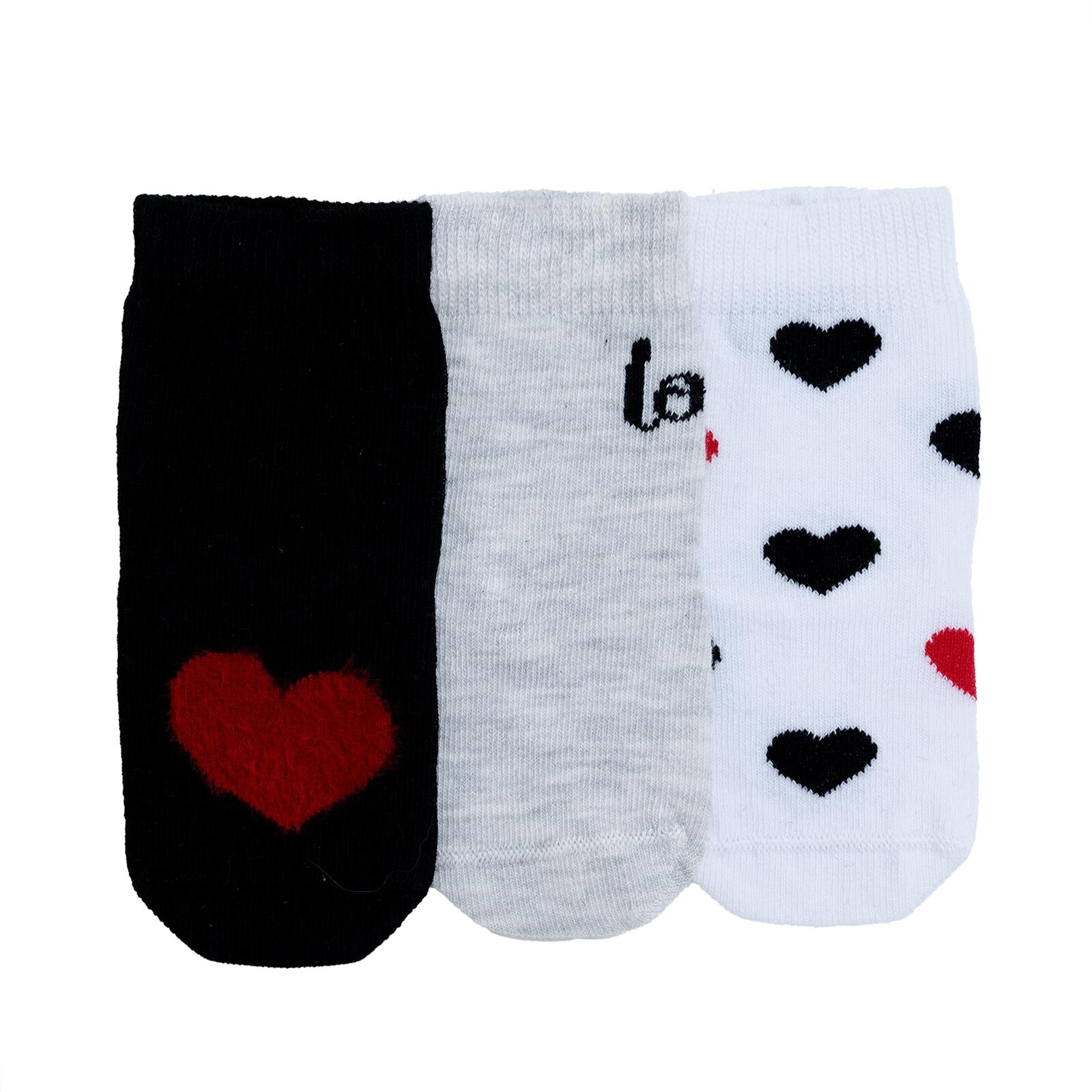 Kız Bebek 3lü Soket Çorap Kız Bebek 3lü Soket Çorap