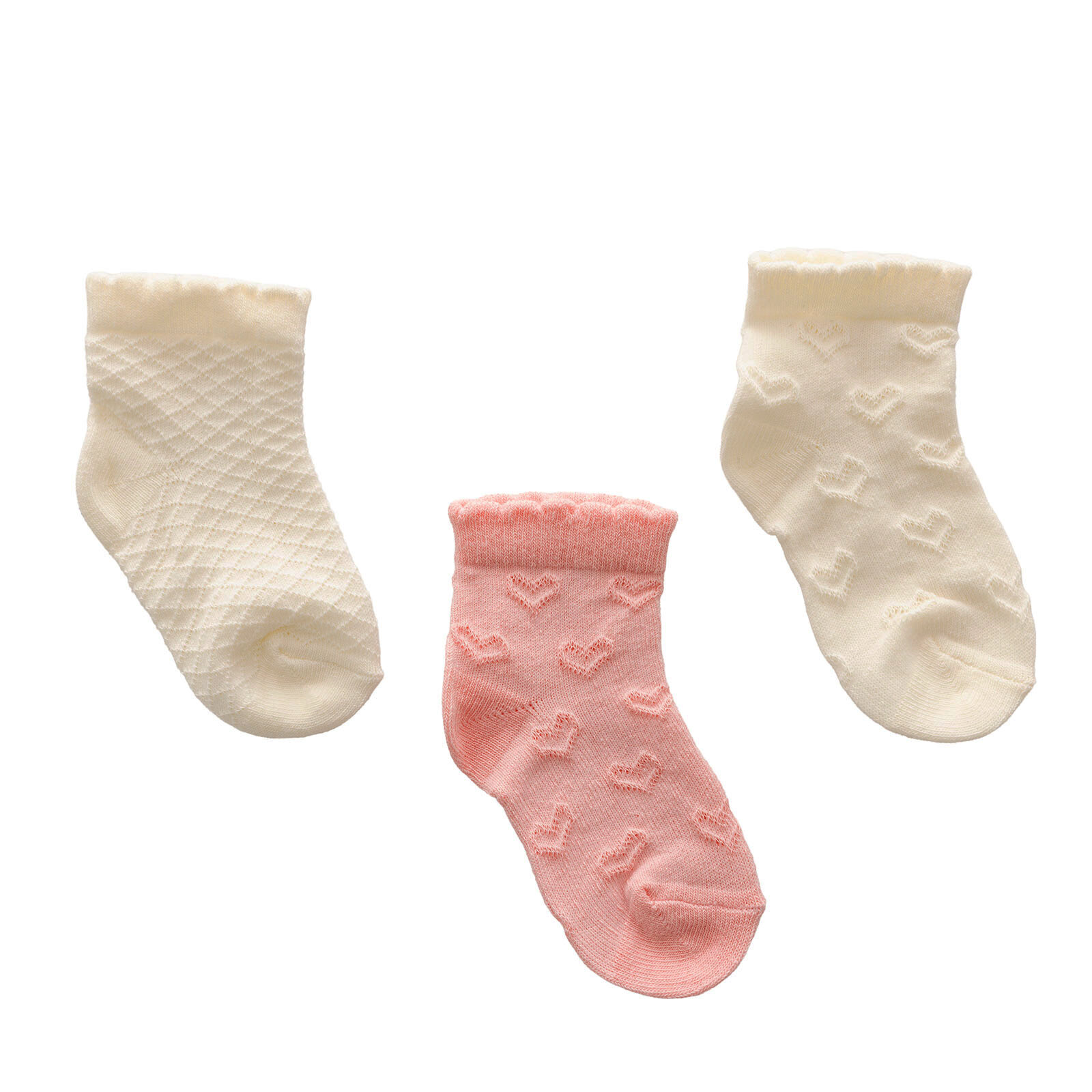 Kız Bebek 3lü Soket Çorap