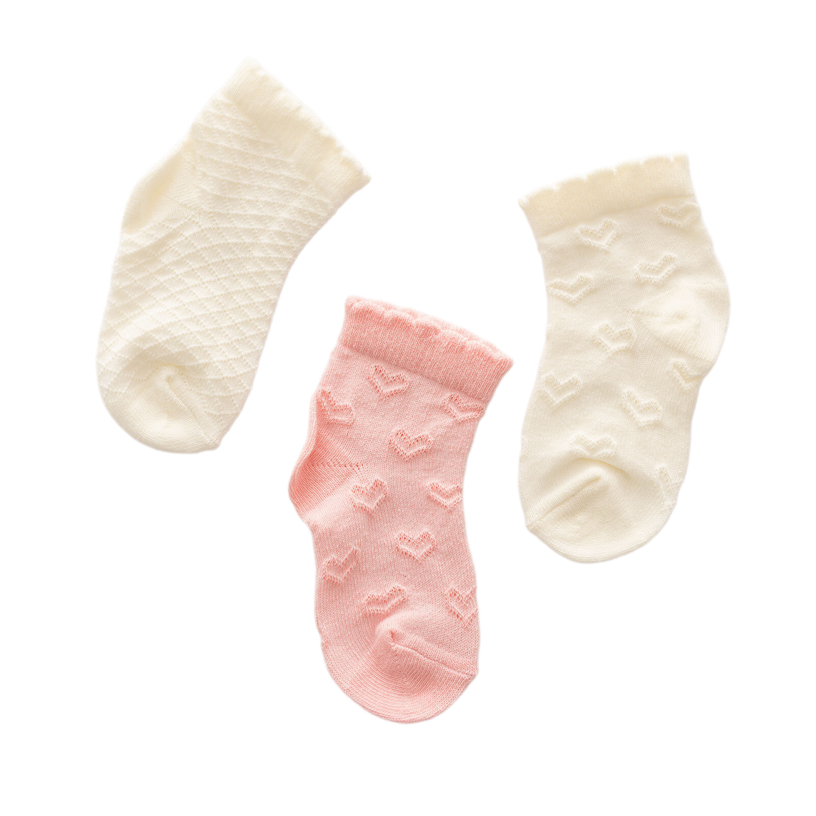 Kız Bebek 3lü Soket Çorap