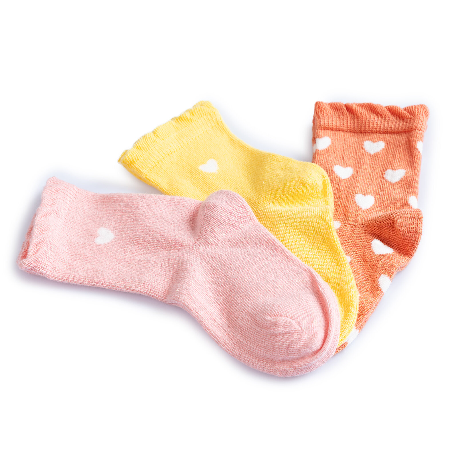 Kız Bebek 3lü Soket Çorap