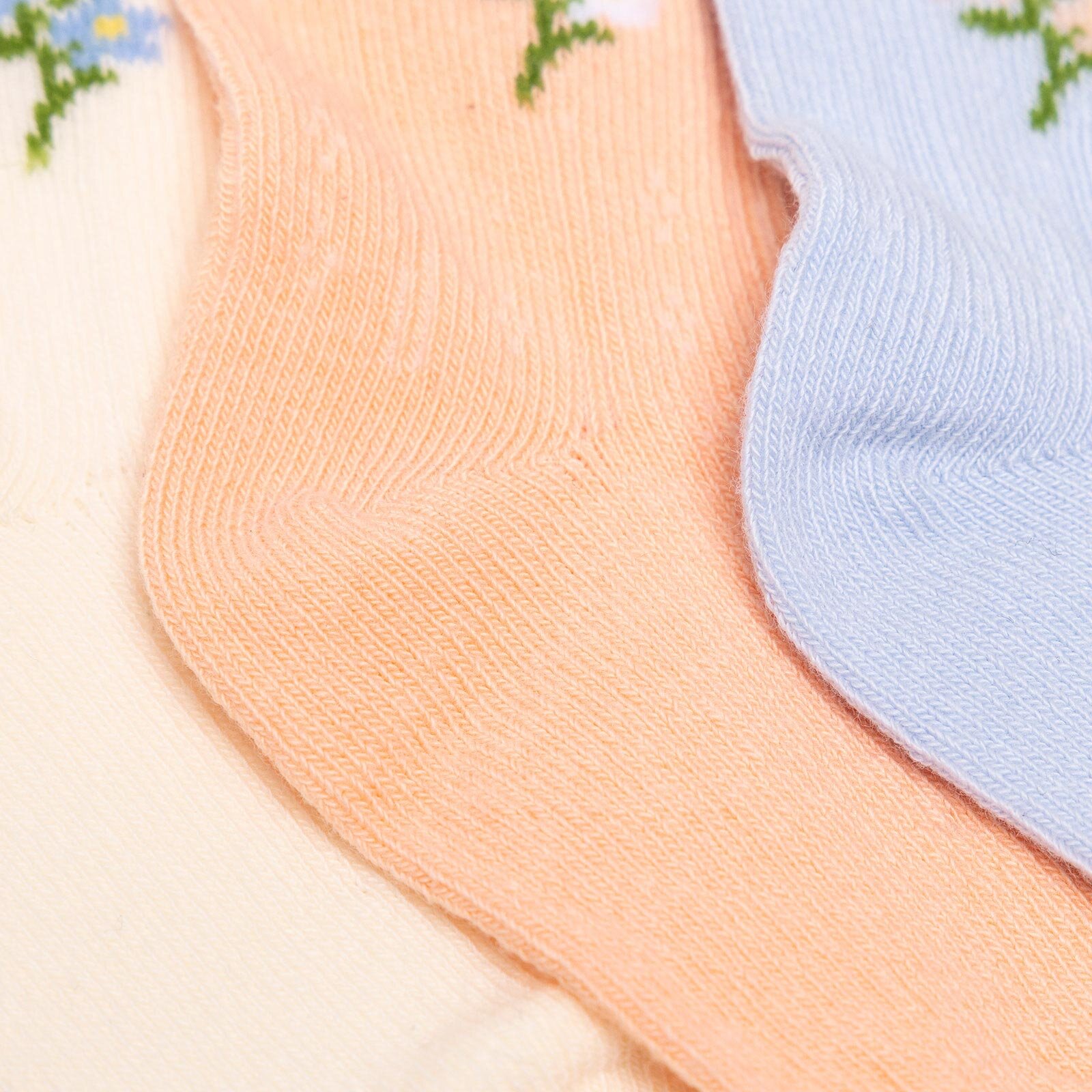 Kız Bebek 3lü Soket Çorap