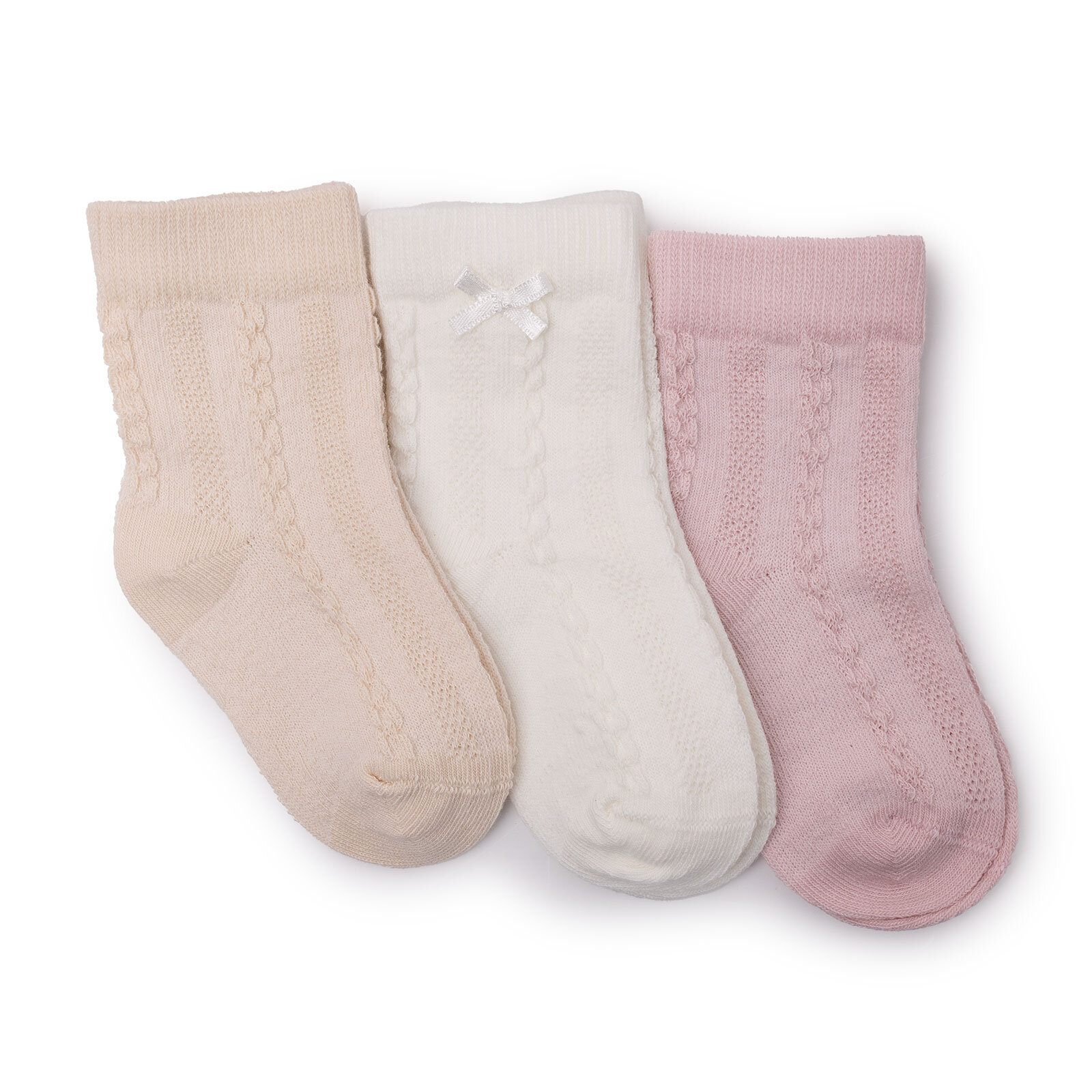 Kız Bebek 3lü Soket Çorap