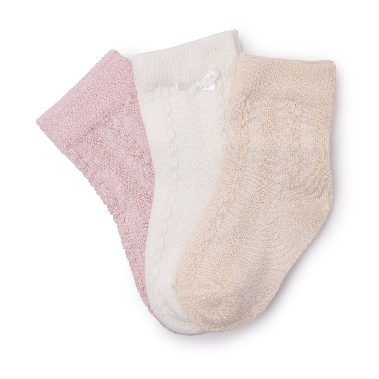 Kız Bebek 3lü Soket Çorap