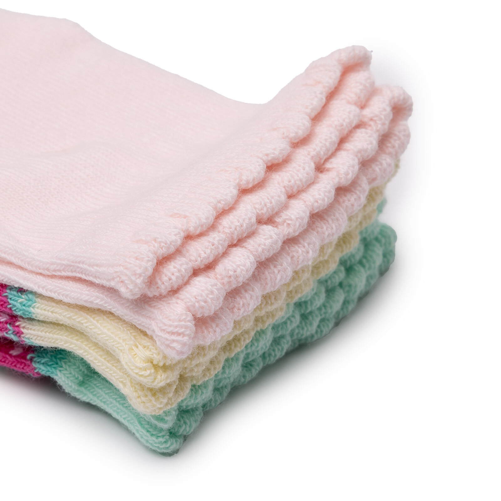 Kız Bebek 3lü Soket Çorap