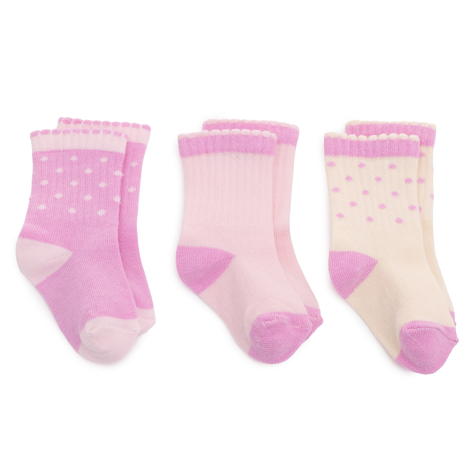 Kız Bebek 3lü Soket Çorap