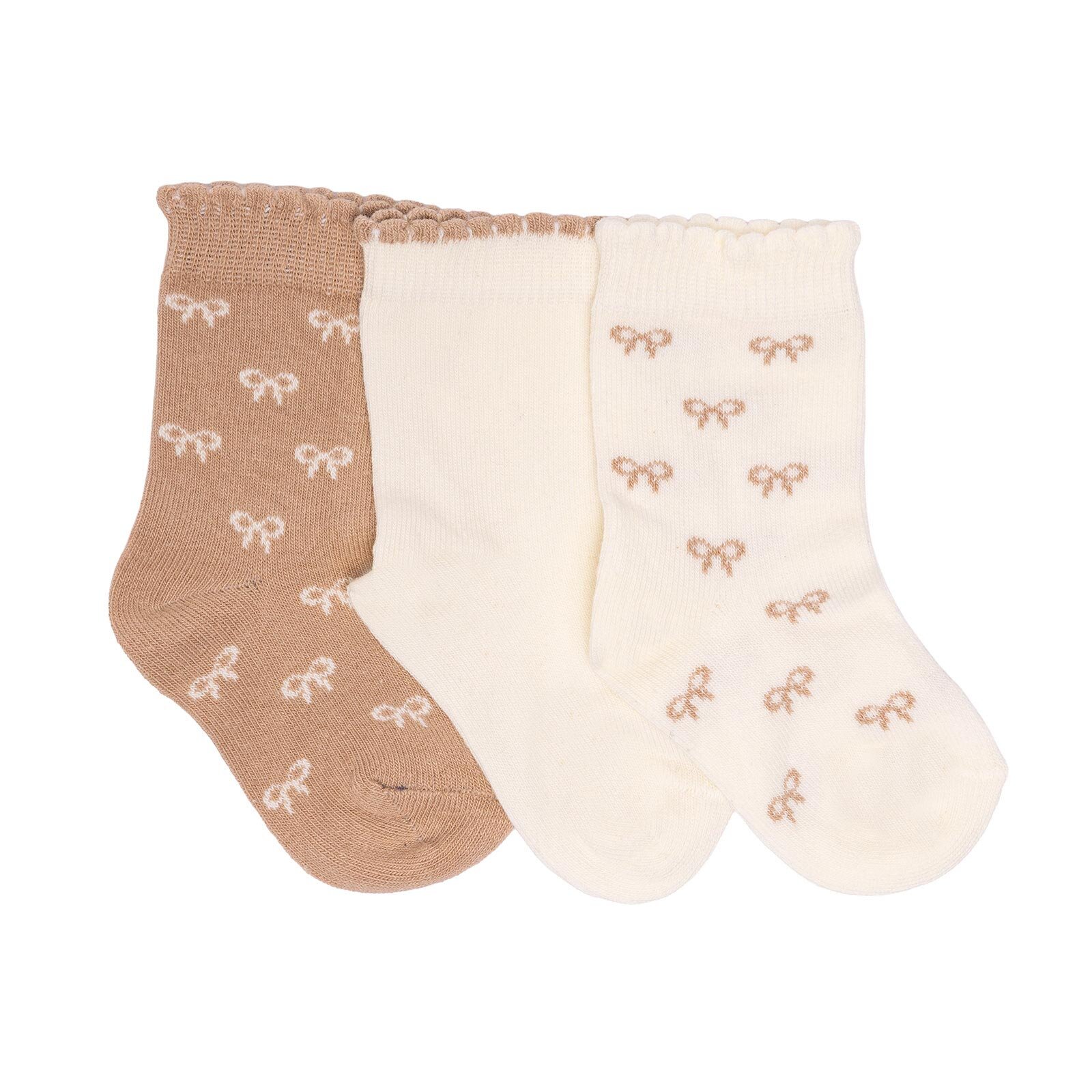 Kız Bebek 3lü Soket Çorap