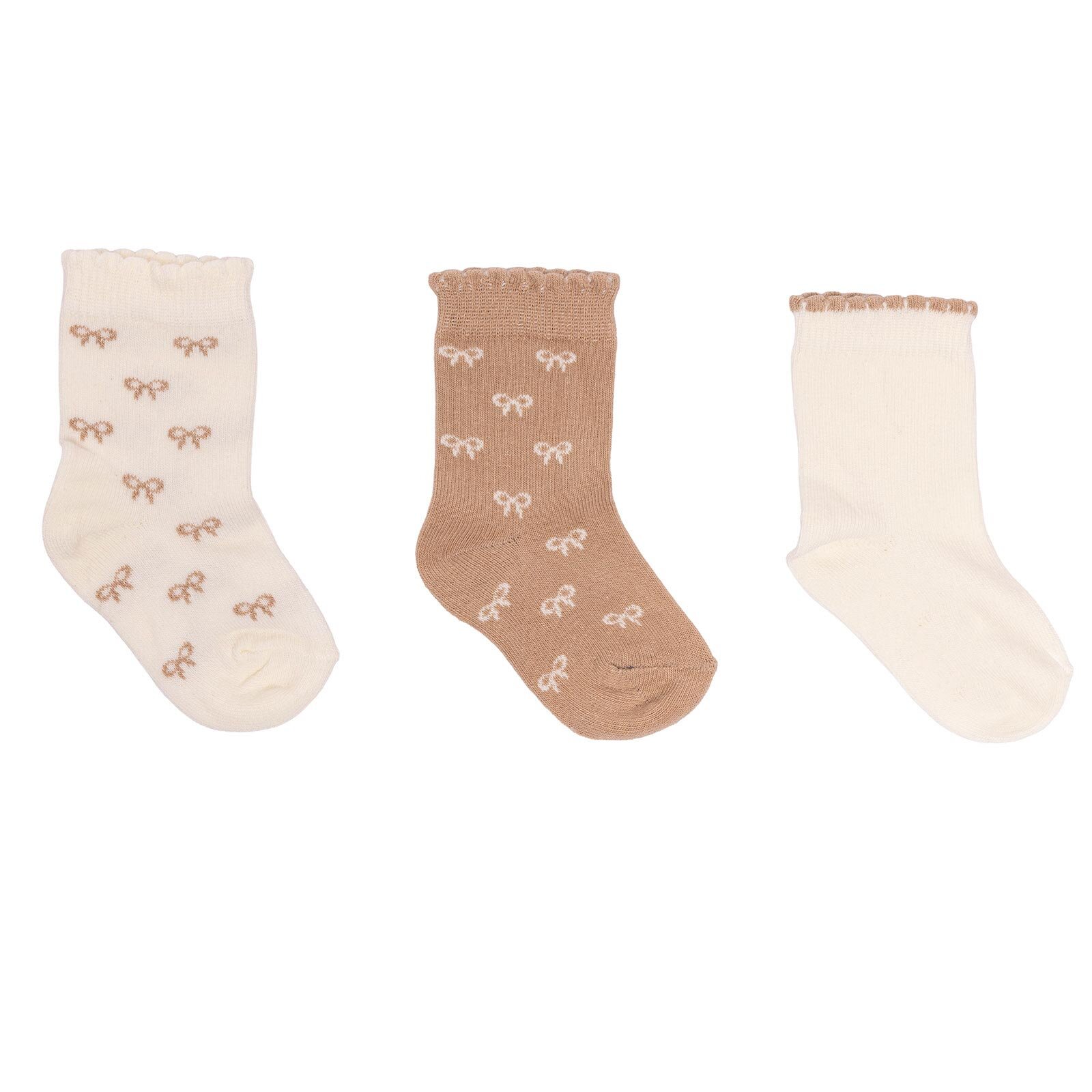 Kız Bebek 3lü Soket Çorap