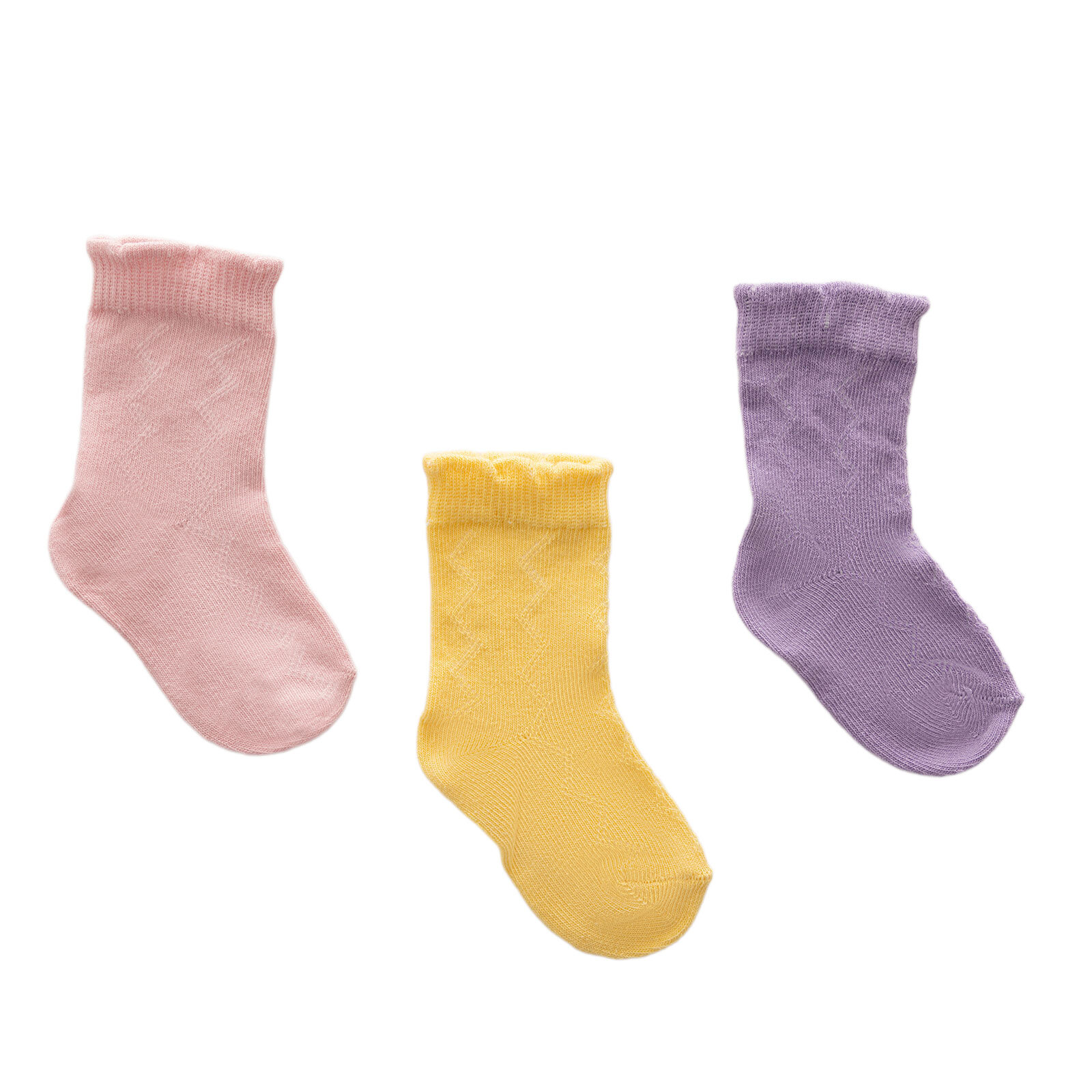Kız Bebek 3lü Soket Çorap