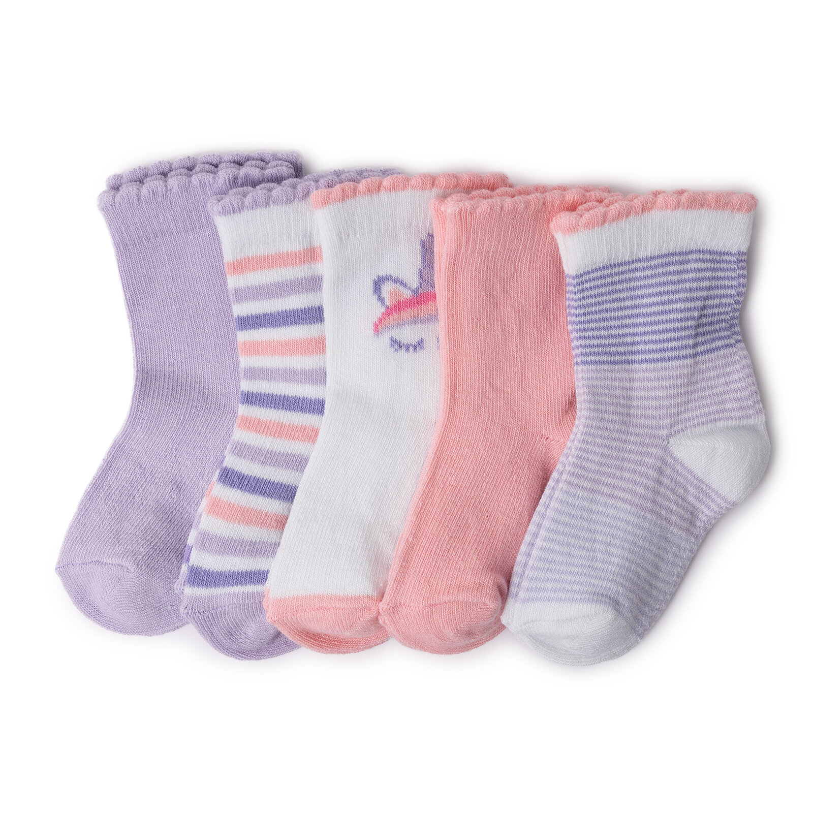 Kız Bebek 5'li Soket Çorap Kız Bebek 5'li Soket Çorap