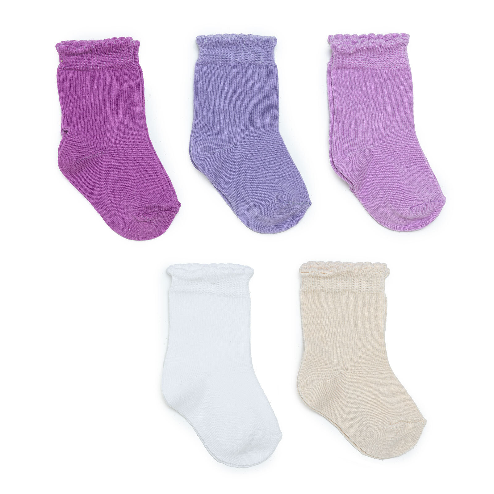 Kız Bebek 5'li Soket Çorap Kız Bebek 5'li Soket Çorap