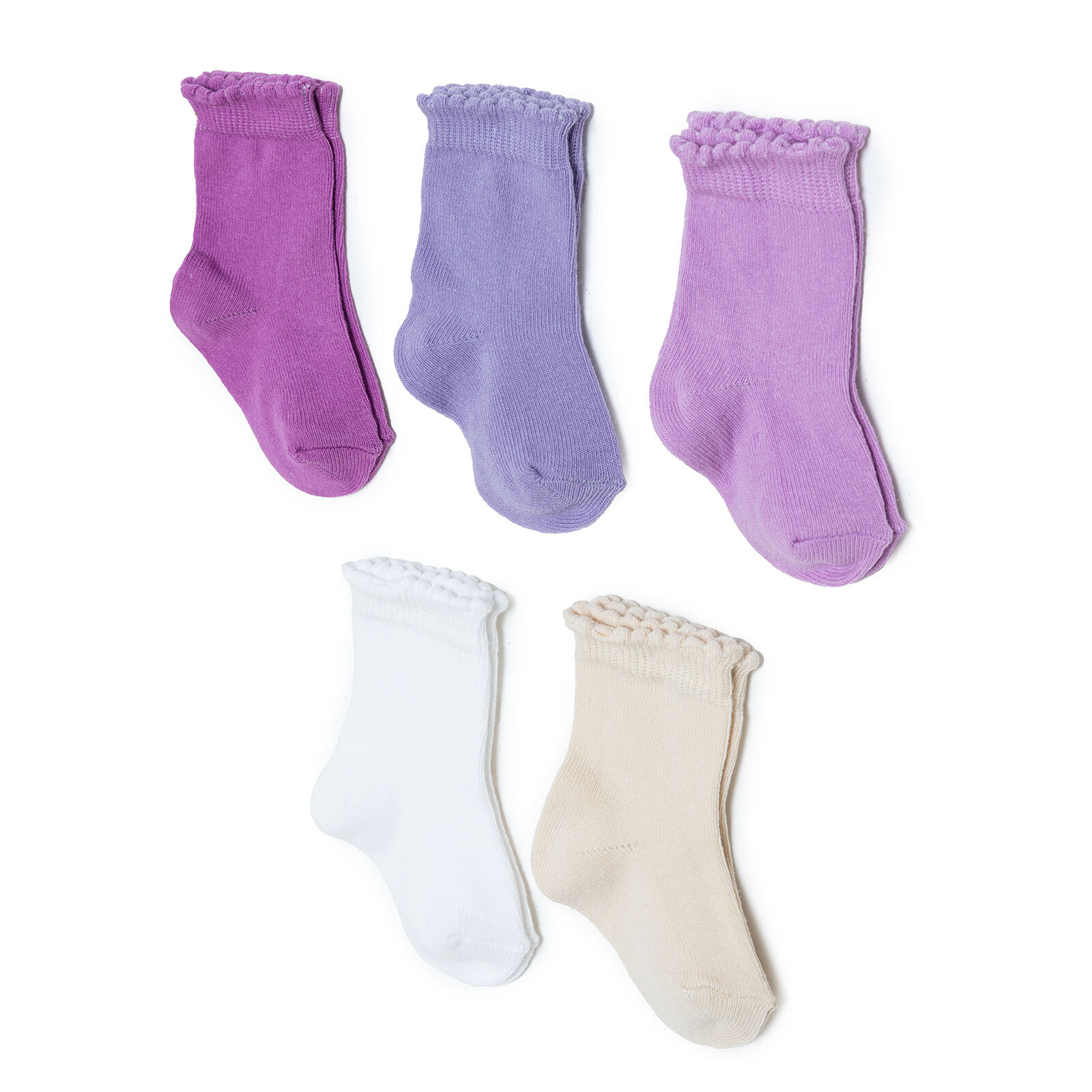 Kız Bebek 5'li Soket Çorap Kız Bebek 5'li Soket Çorap