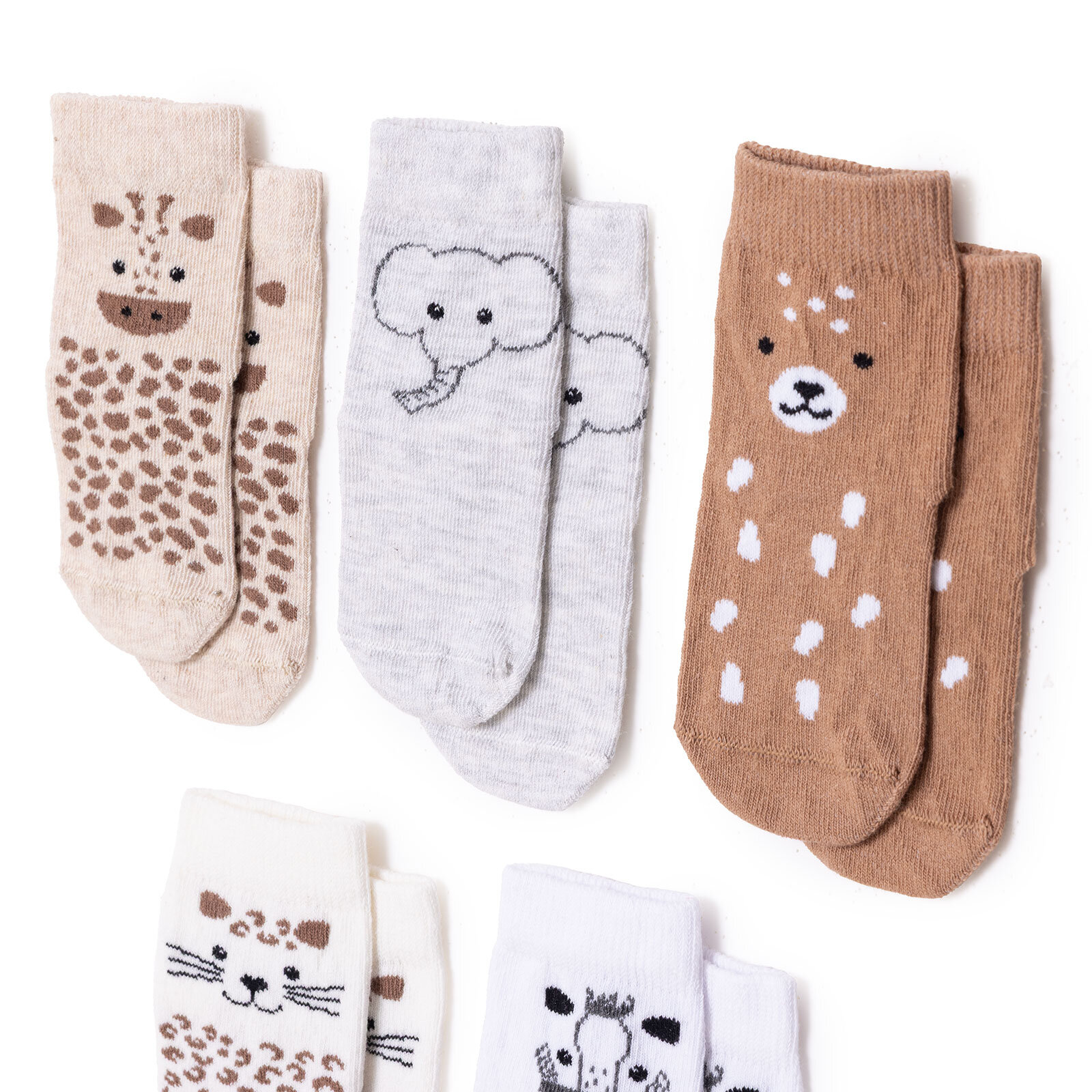 Kız Bebek 5'li Soket Çorap