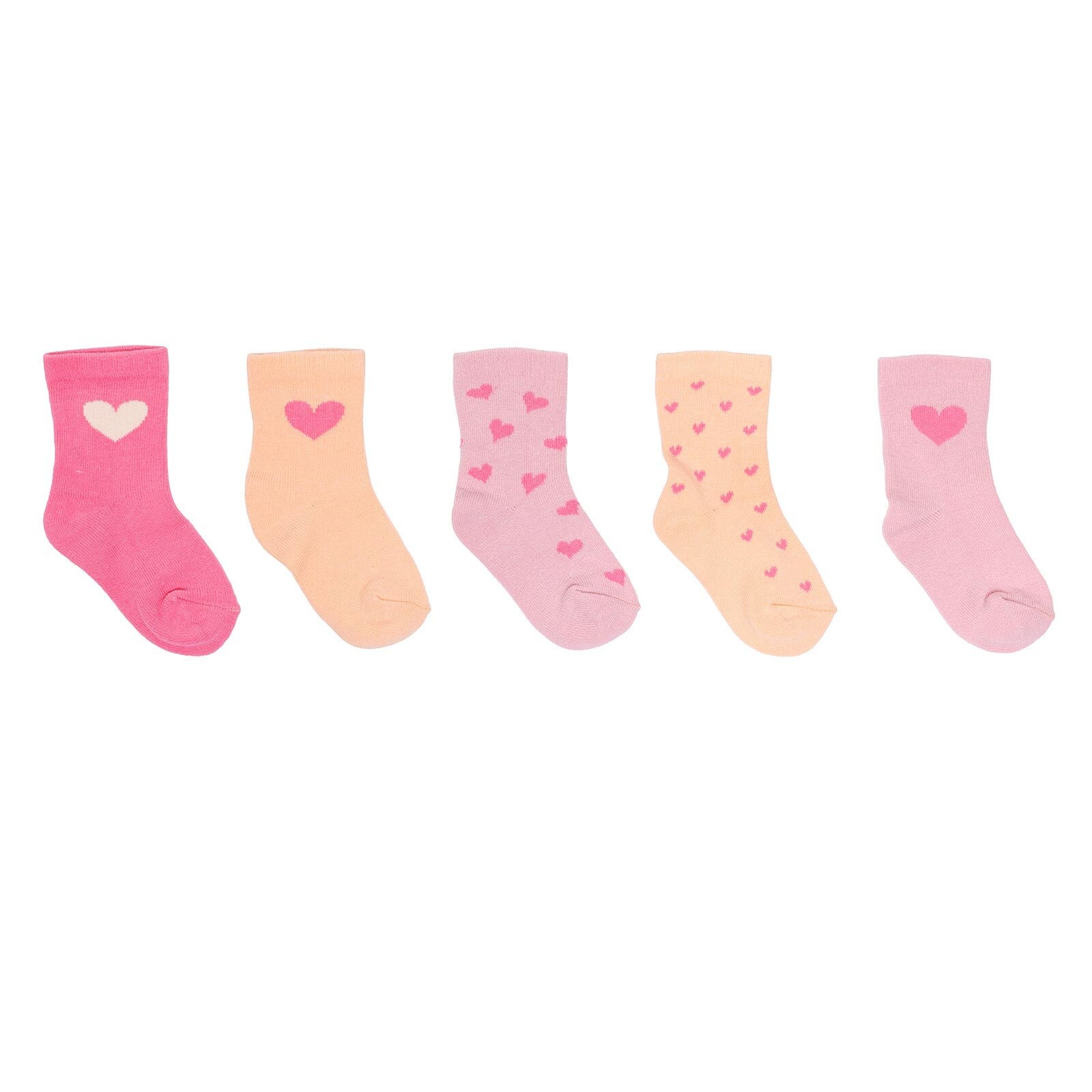 Kız Bebek 5'li Soket Çorap