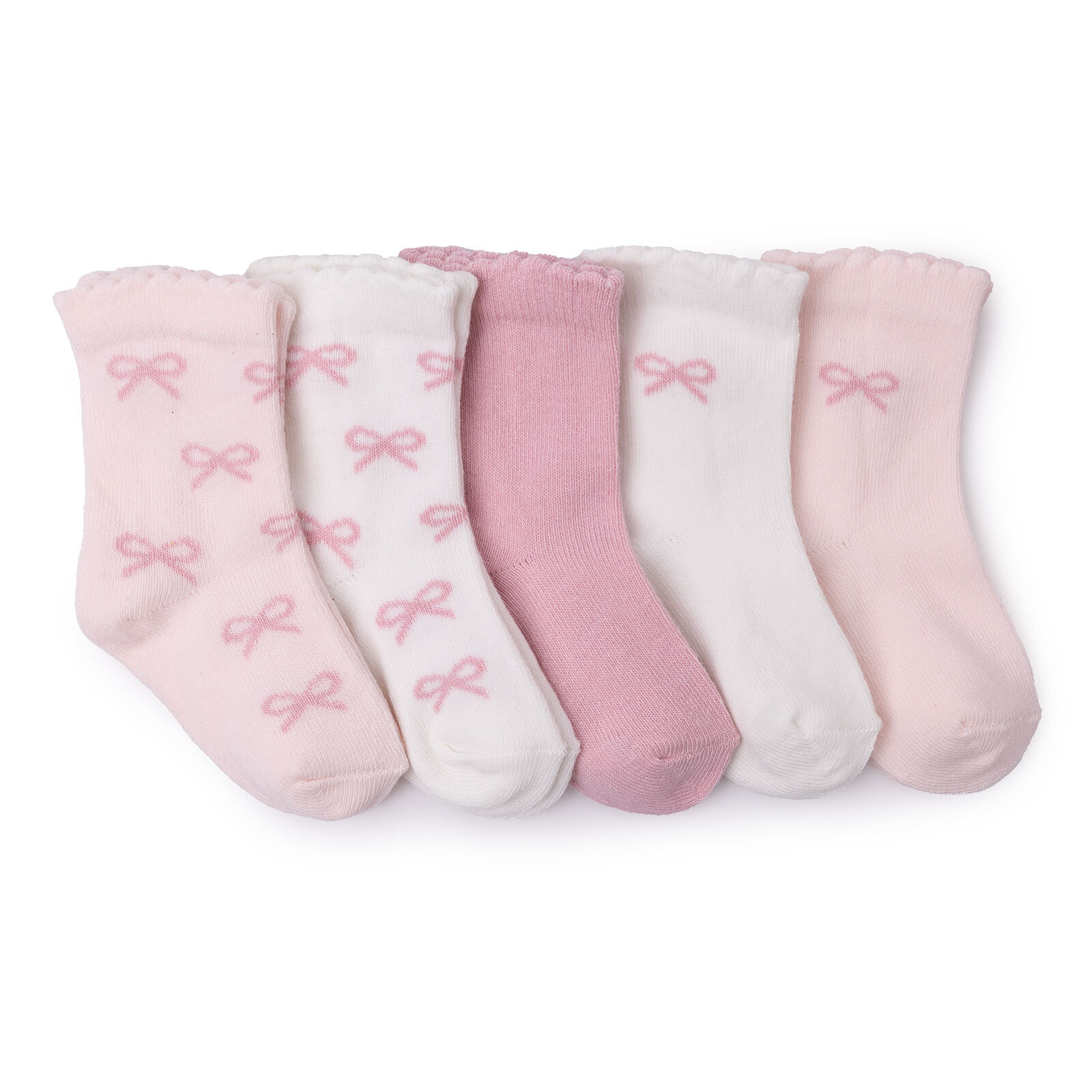 Kız Bebek 5'li Soket Çorap