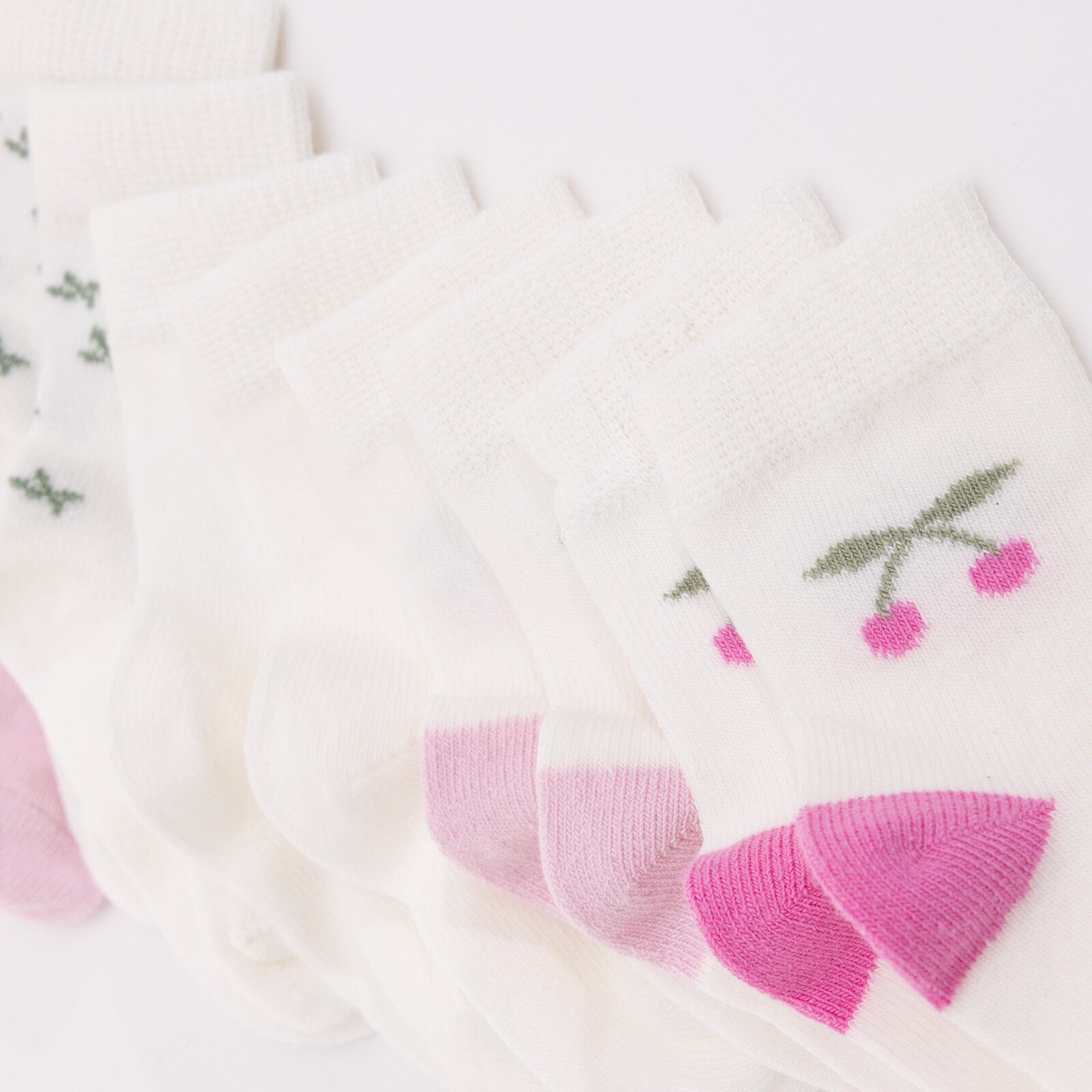 Kız Bebek 5'li Soket Çorap