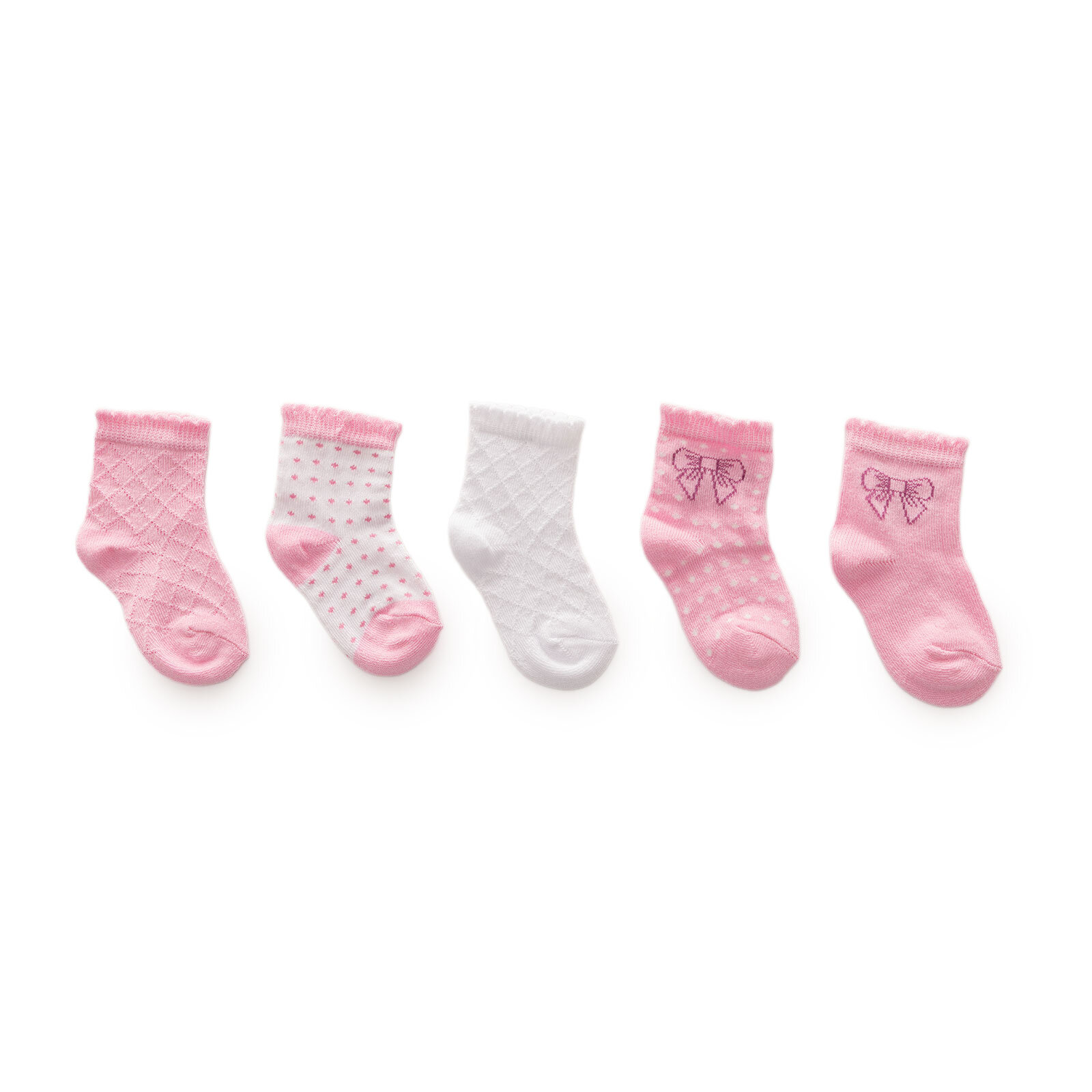 Kız Bebek 5'li Soket Çorap Kız Bebek 5'li Soket Çorap