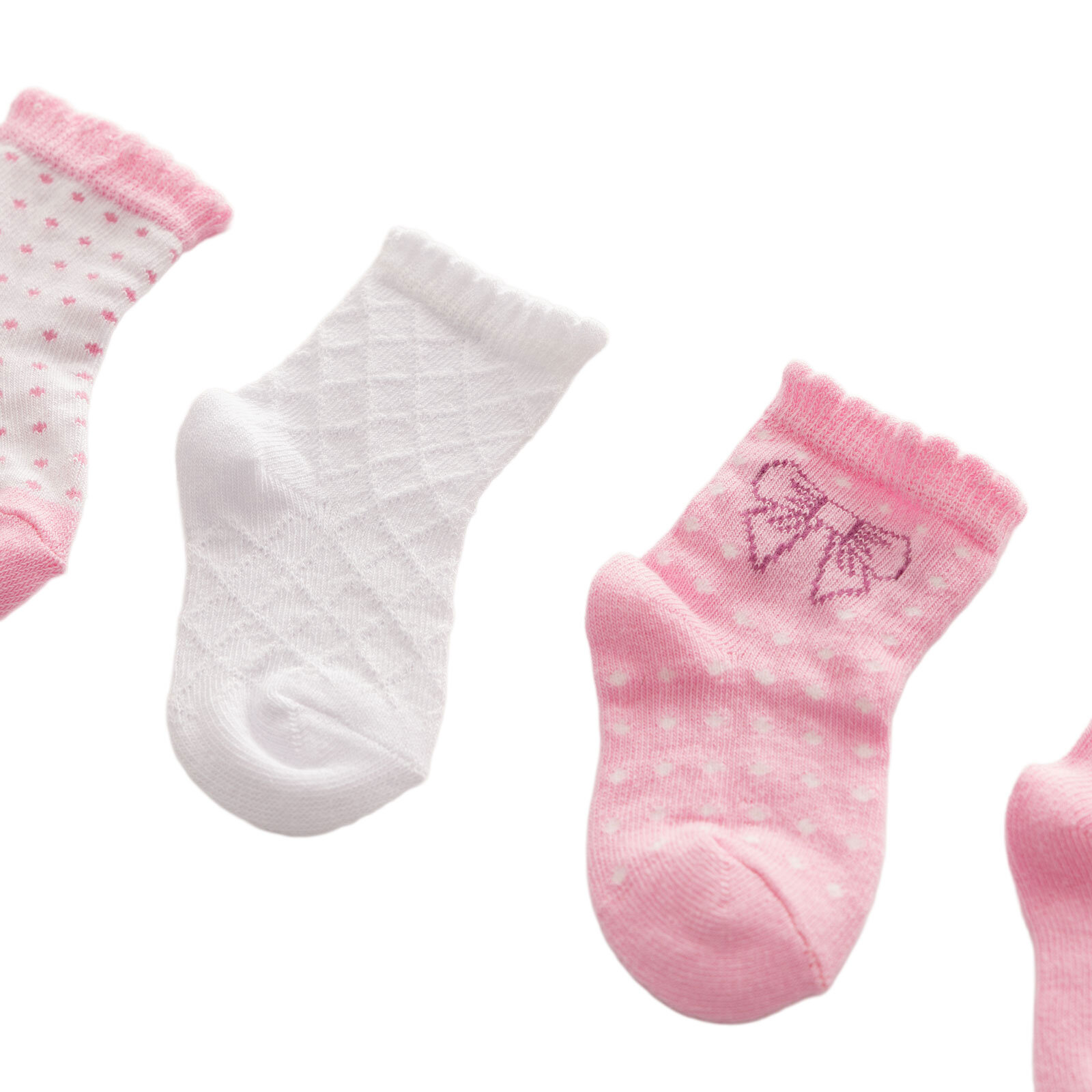 Kız Bebek 5'li Soket Çorap Kız Bebek 5'li Soket Çorap
