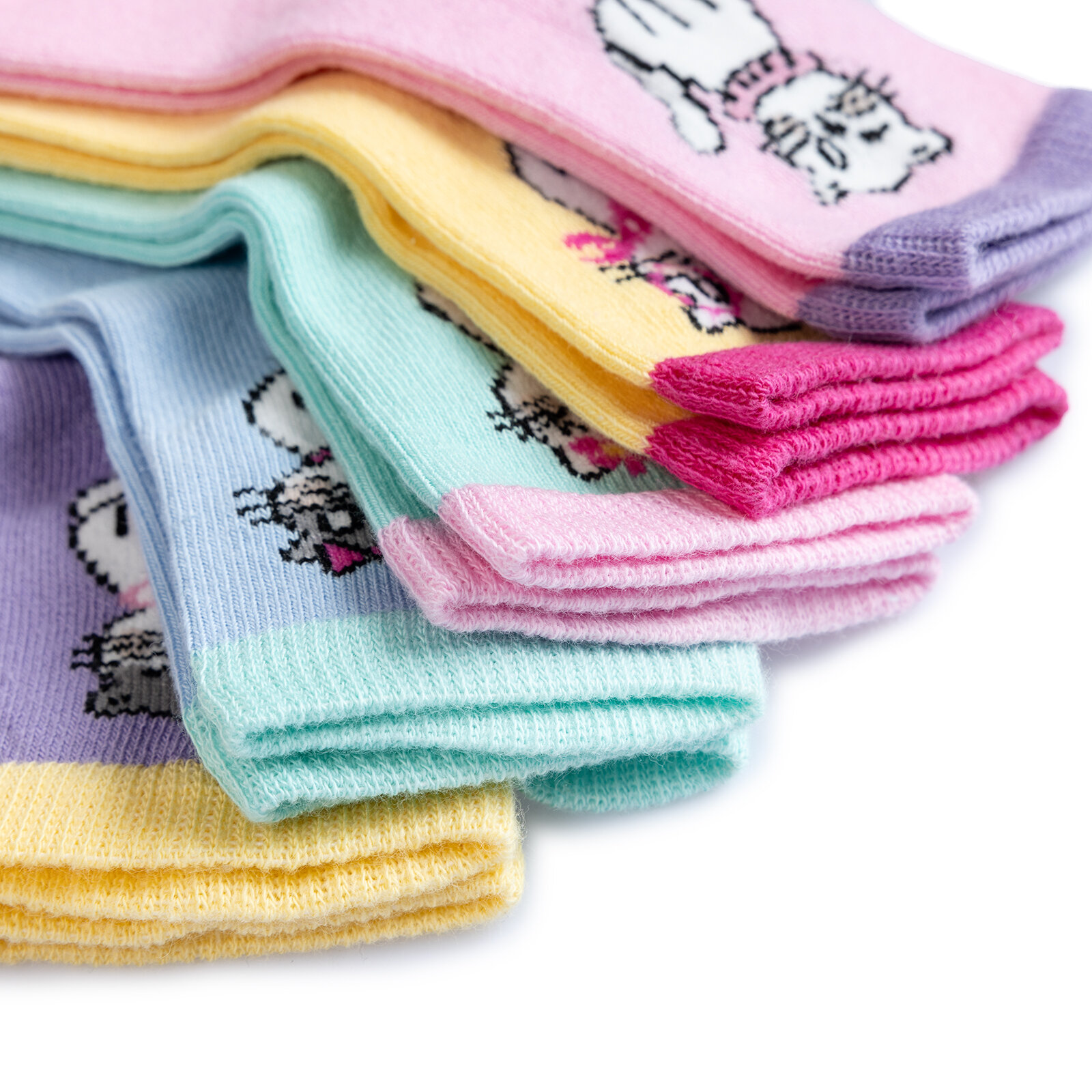 Kız Bebek 5'li Soket Çorap Kız Bebek 5'li Soket Çorap