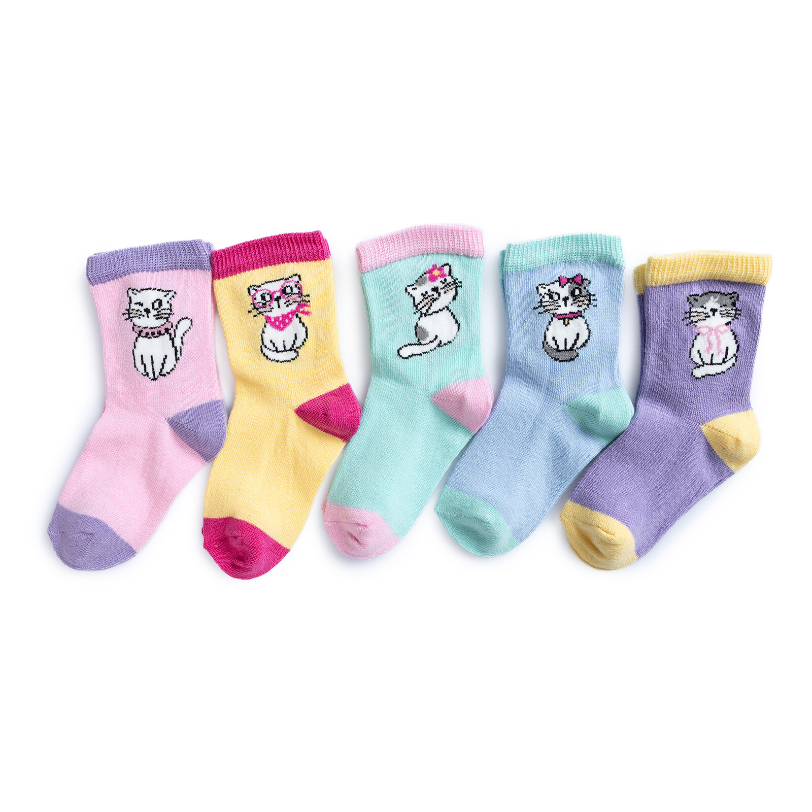 Kız Bebek 5'li Soket Çorap Kız Bebek 5'li Soket Çorap