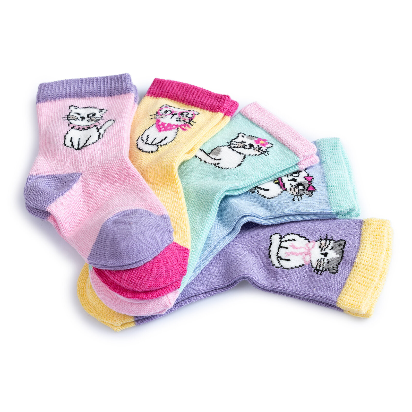 Kız Bebek 5'li Soket Çorap Kız Bebek 5'li Soket Çorap