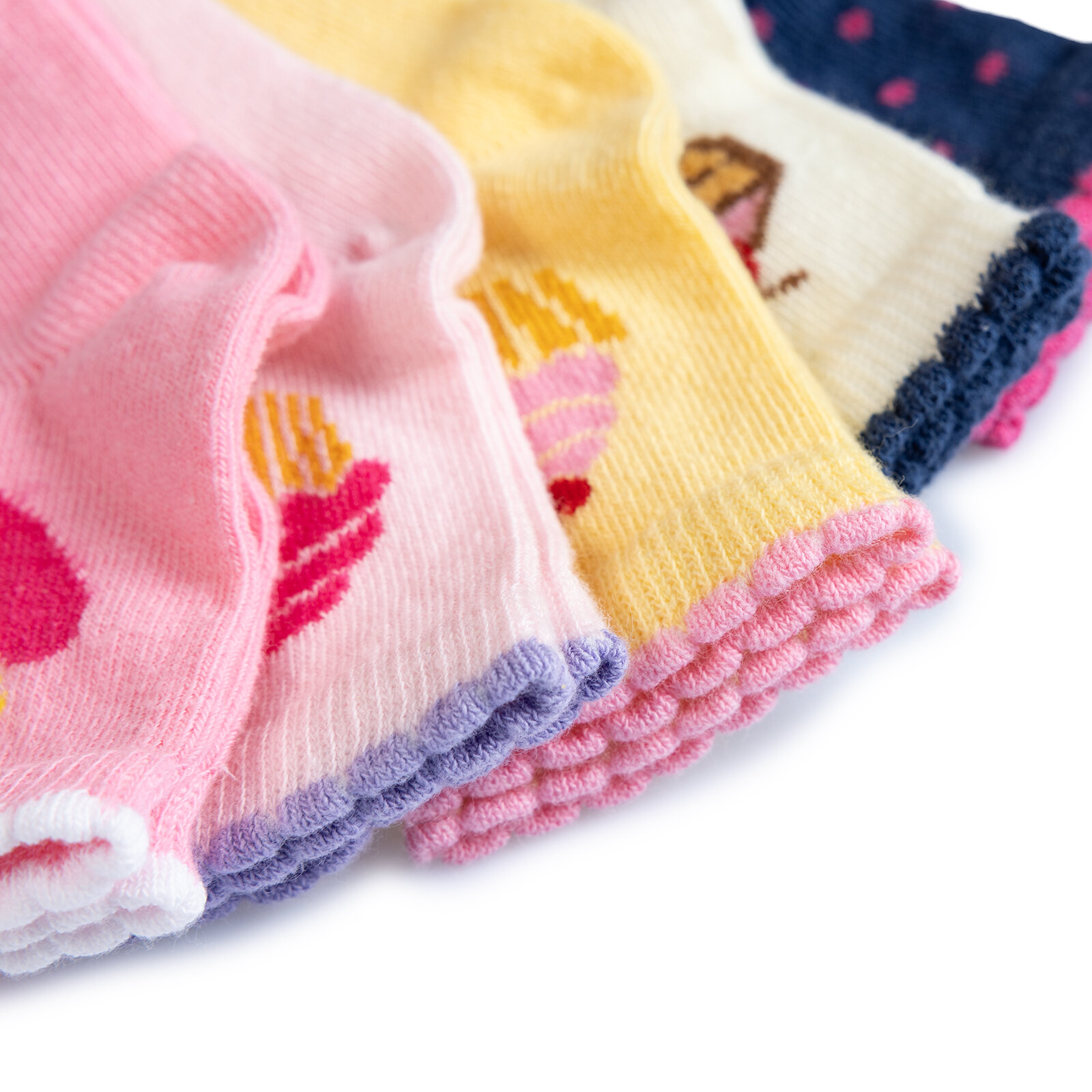 Kız Bebek 5'li Soket Çorap Kız Bebek 5'li Soket Çorap