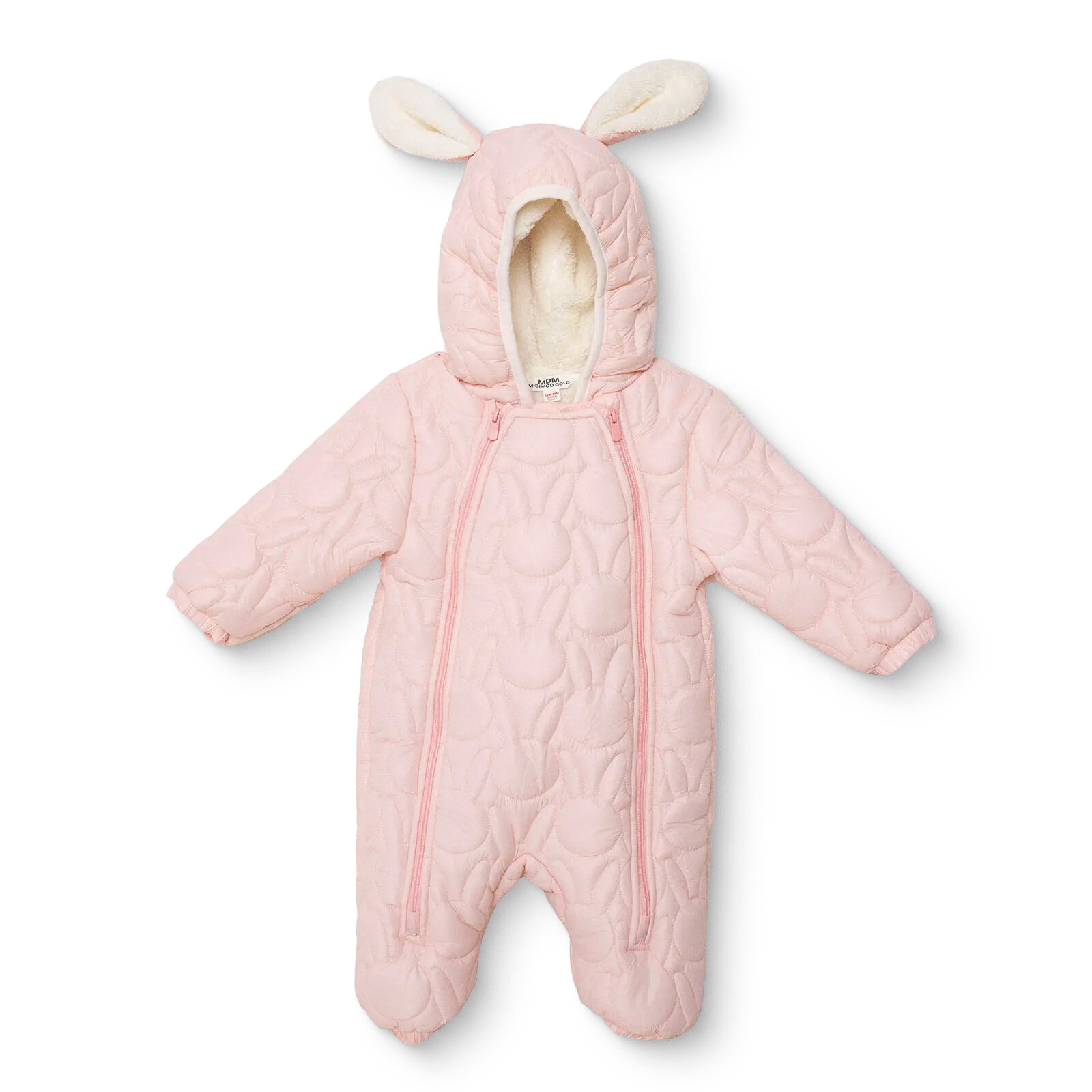 Kız Bebek Astronot Tulum Polyester Kapüşonlu Yaka Uzun Kol Patikli Paça