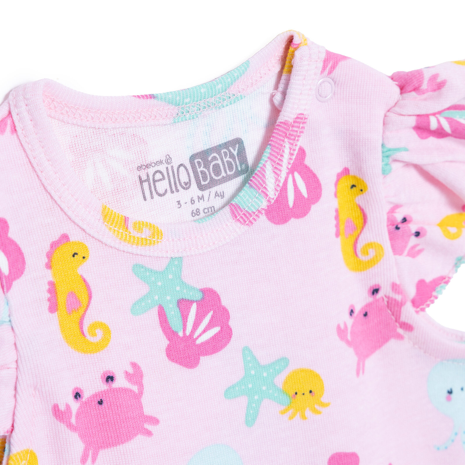 Kız Bebek Atlet Body Bisiklet Yaka Atlet Kol Kız Bebek Atlet Body Bisiklet Yaka Atlet Kol