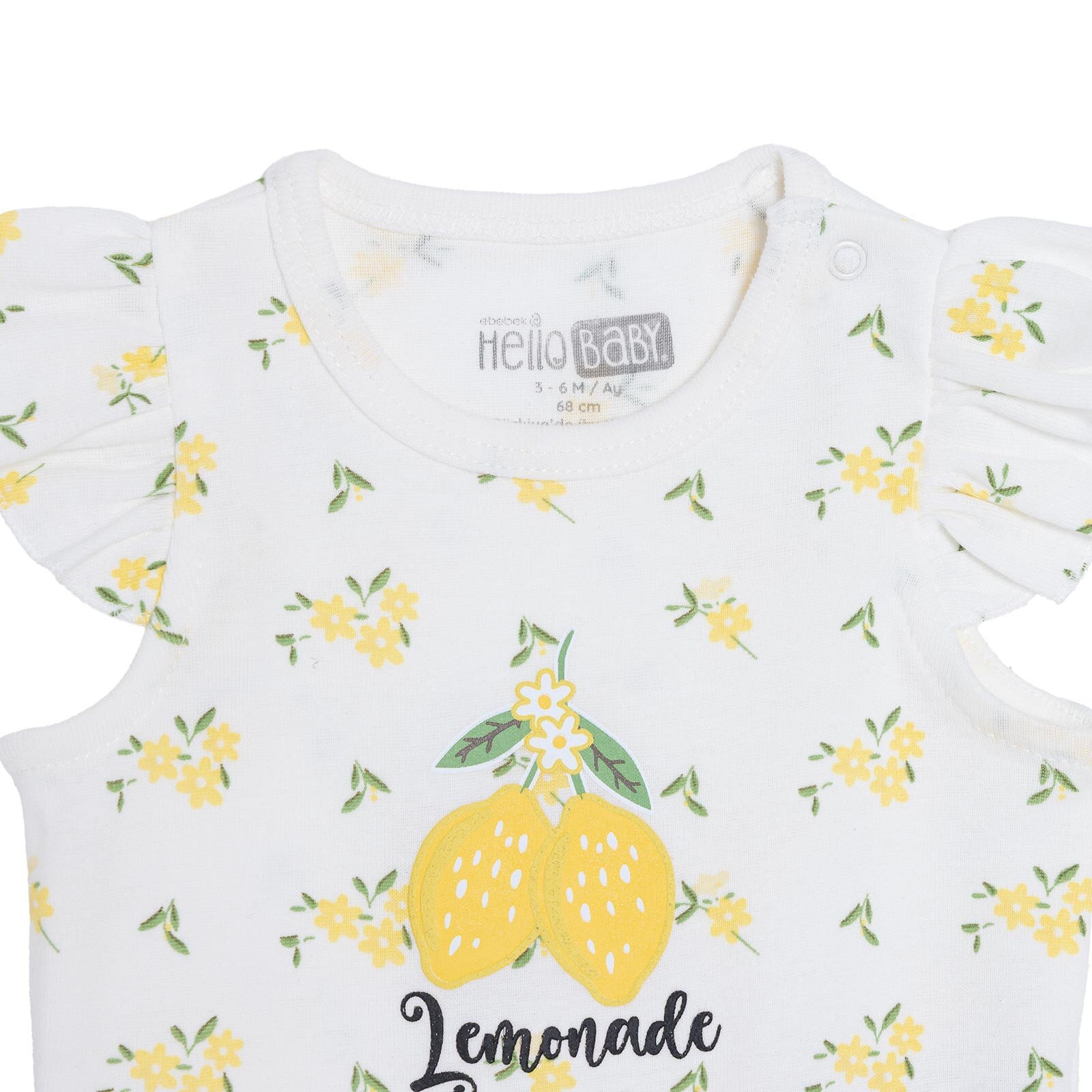 Kız Bebek Atlet Body Bisiklet Yaka Atlet Kol Kız Bebek Atlet Body Bisiklet Yaka Atlet Kol