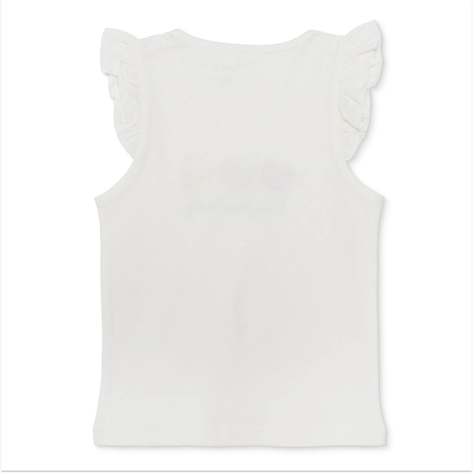 Kız Bebek Atlet Tshirt Süprem Bisiklet Yaka Atlet Kol