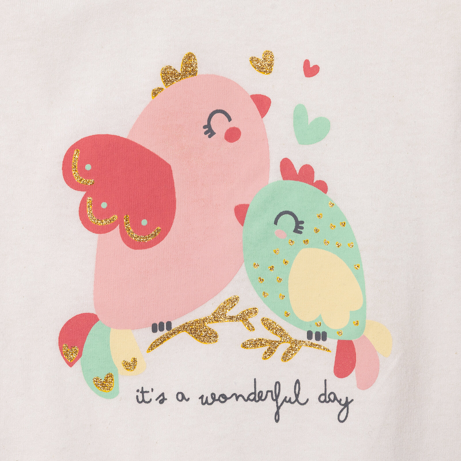 Kız Bebek Atlet Tshirt Süprem Bisiklet Yaka Atlet Kol