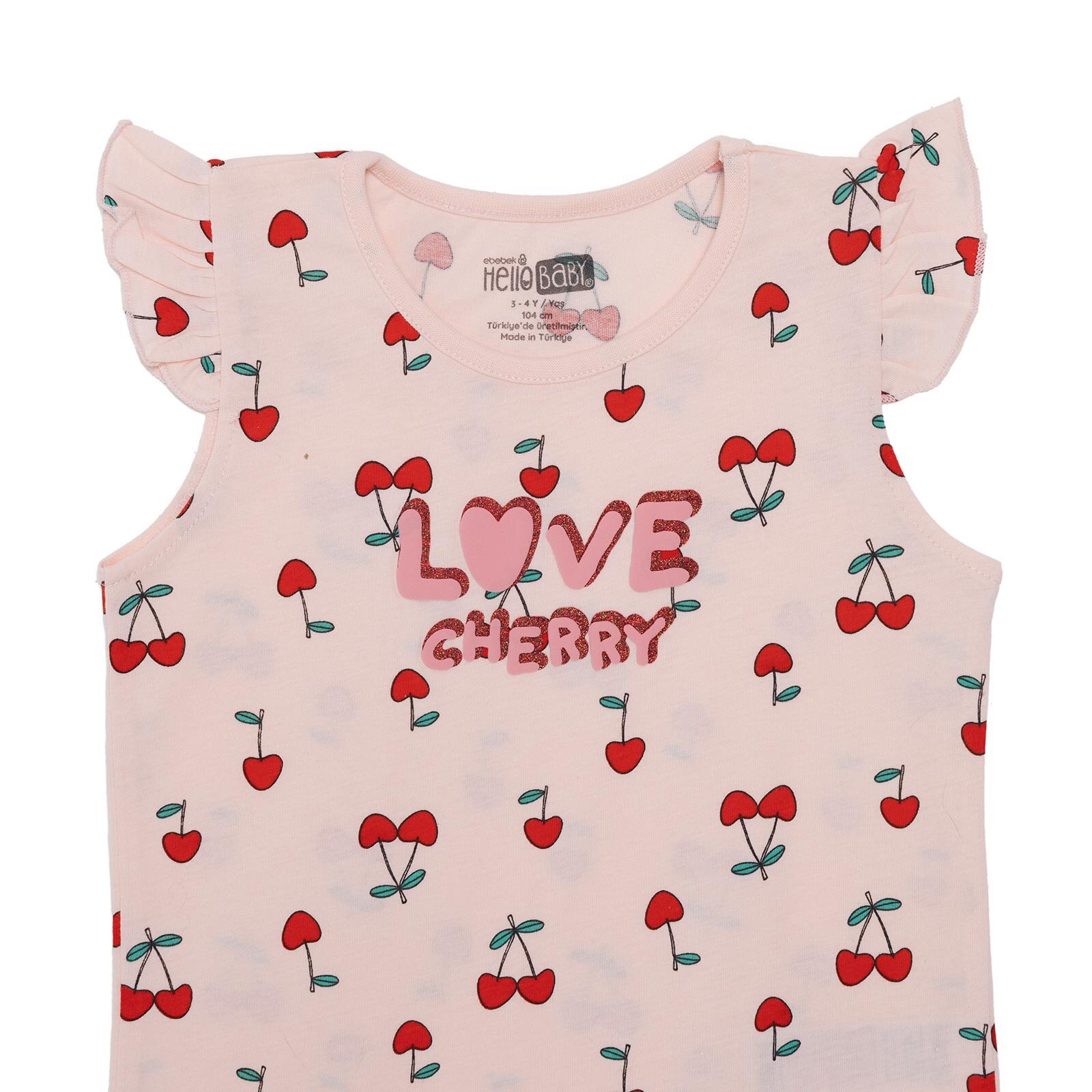 Kız Bebek Atlet Tshirt Süprem Bisiklet Yaka Atlet Kol Kız Bebek Atlet Tshirt Süprem Bisiklet Yaka Atlet Kol