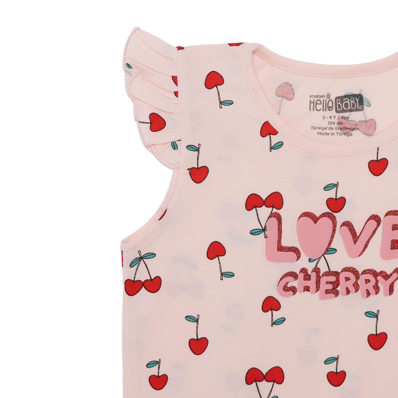 Kız Bebek Atlet Tshirt Süprem Bisiklet Yaka Atlet Kol Kız Bebek Atlet Tshirt Süprem Bisiklet Yaka Atlet Kol