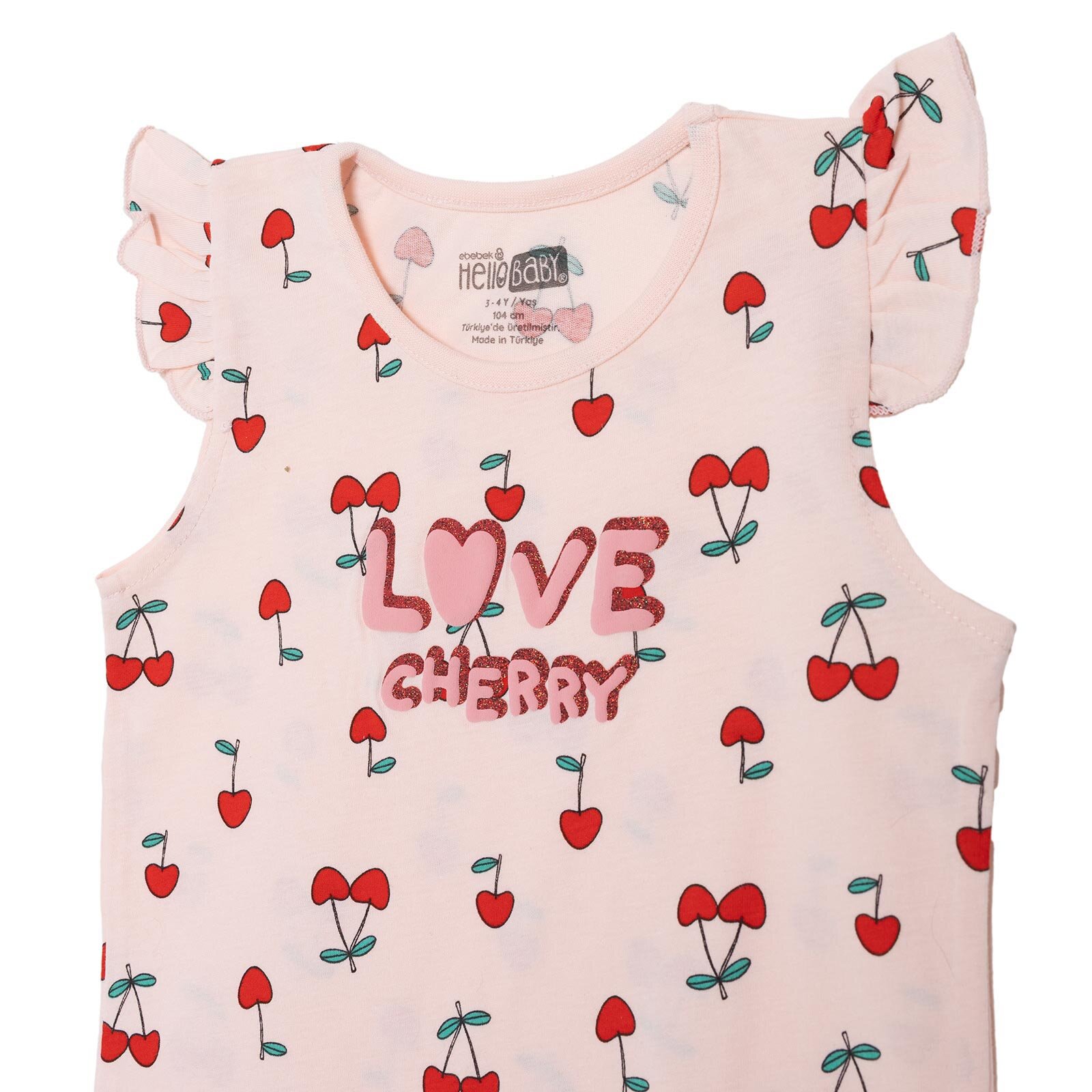 Kız Bebek Atlet Tshirt Süprem Bisiklet Yaka Atlet Kol Kız Bebek Atlet Tshirt Süprem Bisiklet Yaka Atlet Kol