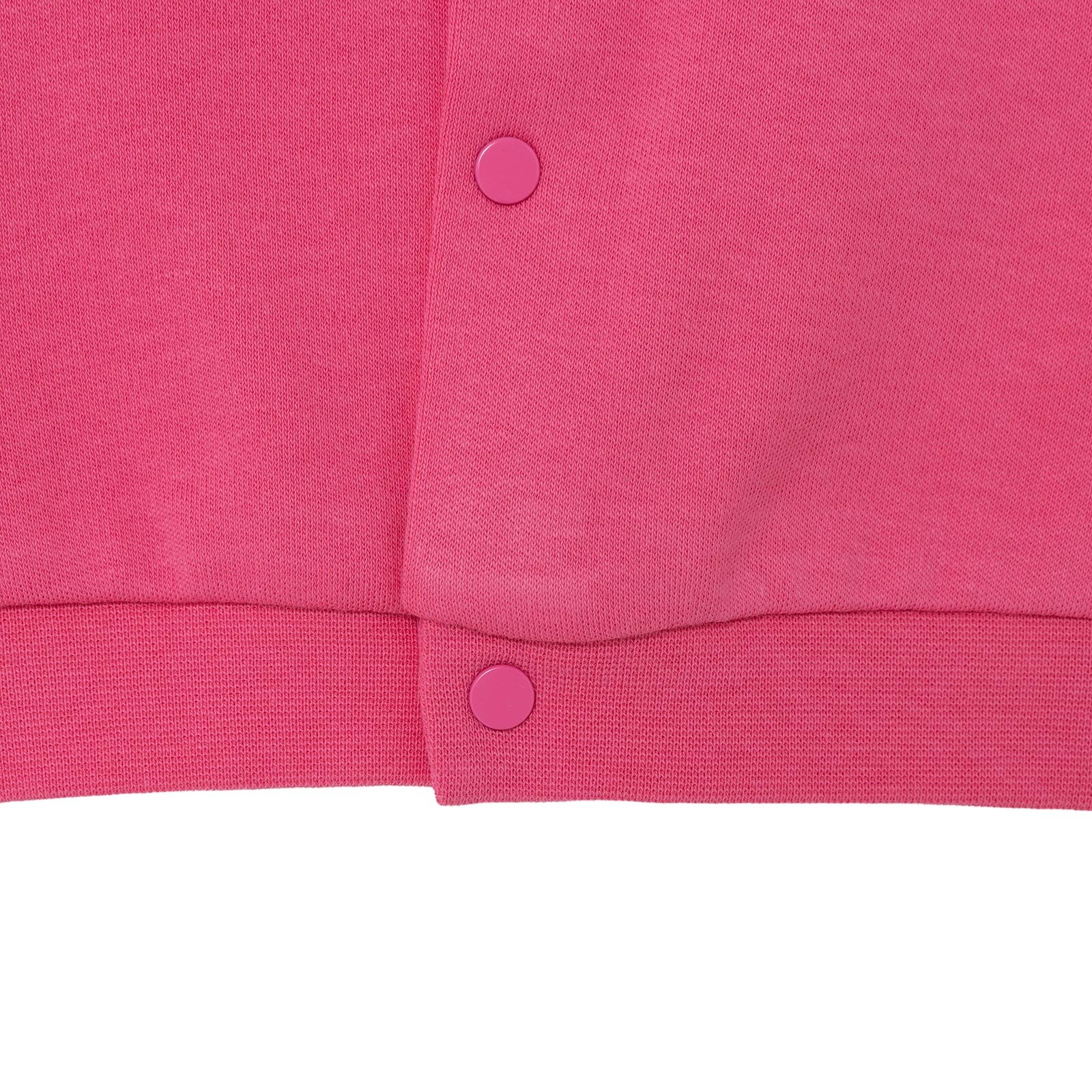 Kız Bebek Basic Hırka İnterlok Bisiklet Yaka Uzun Kol