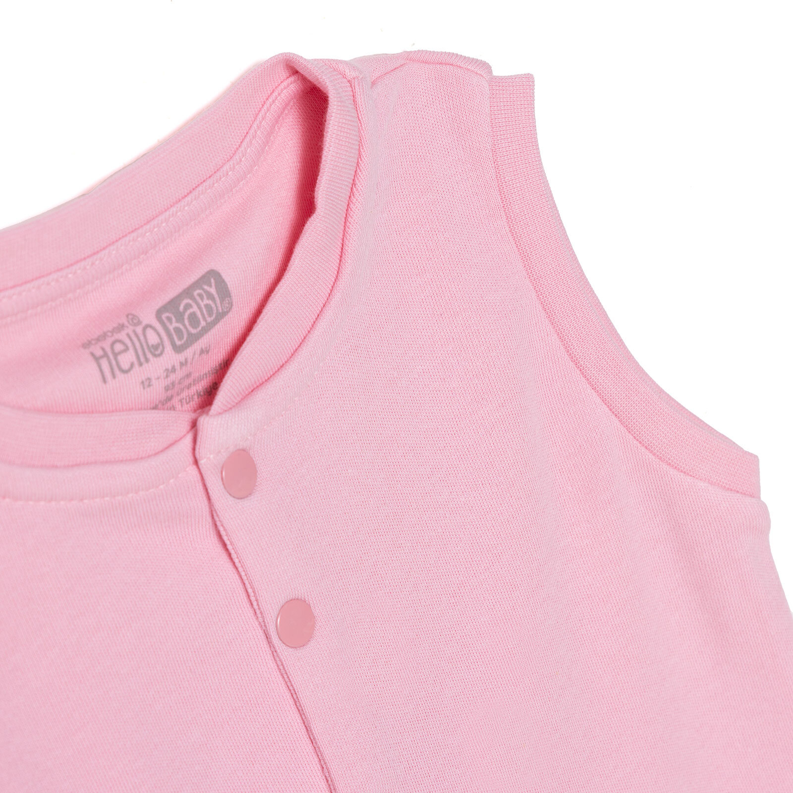 Kız Bebek Basic Yelek İnterlok Bisiklet Yaka Atlet Kol