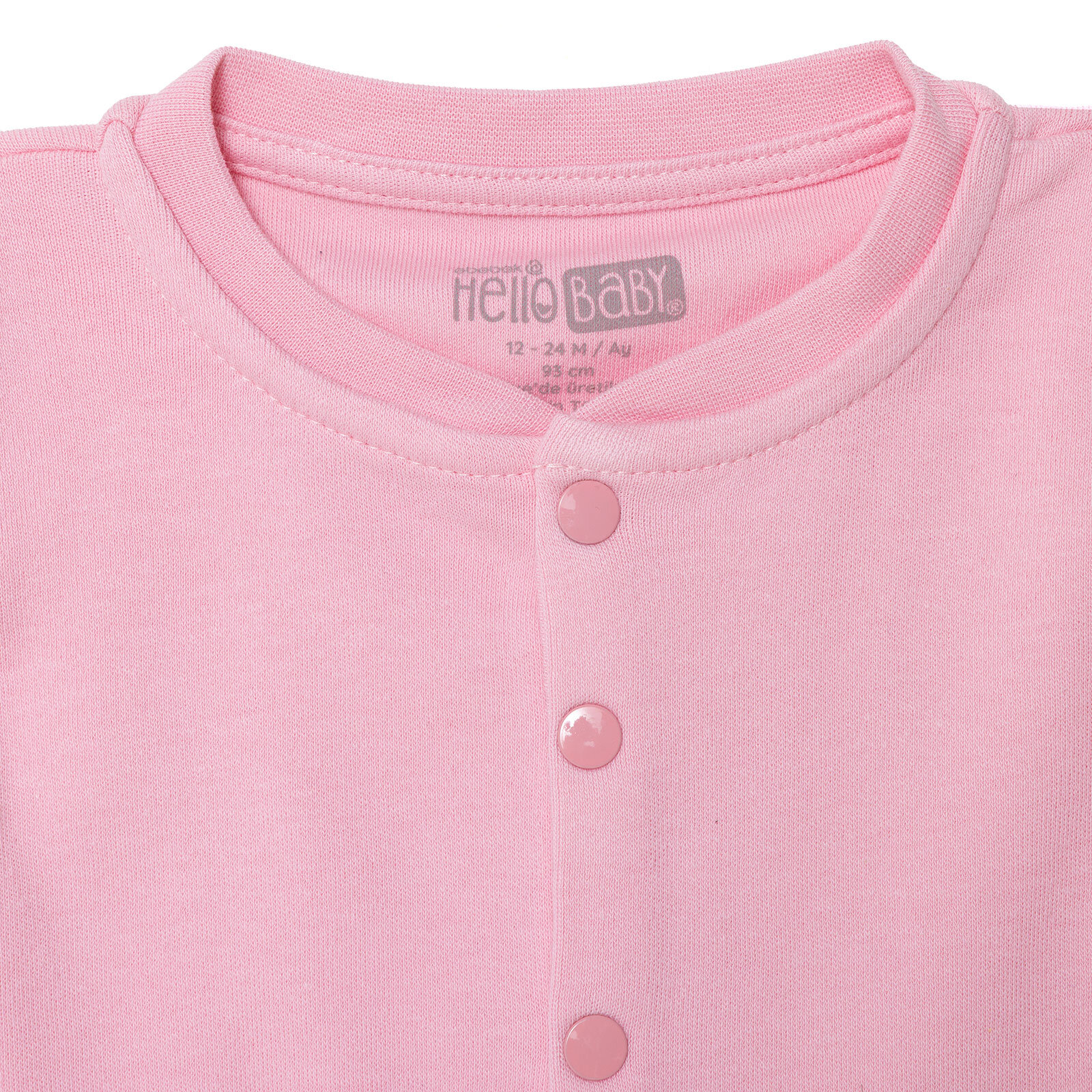 Kız Bebek Basic Yelek İnterlok Bisiklet Yaka Atlet Kol