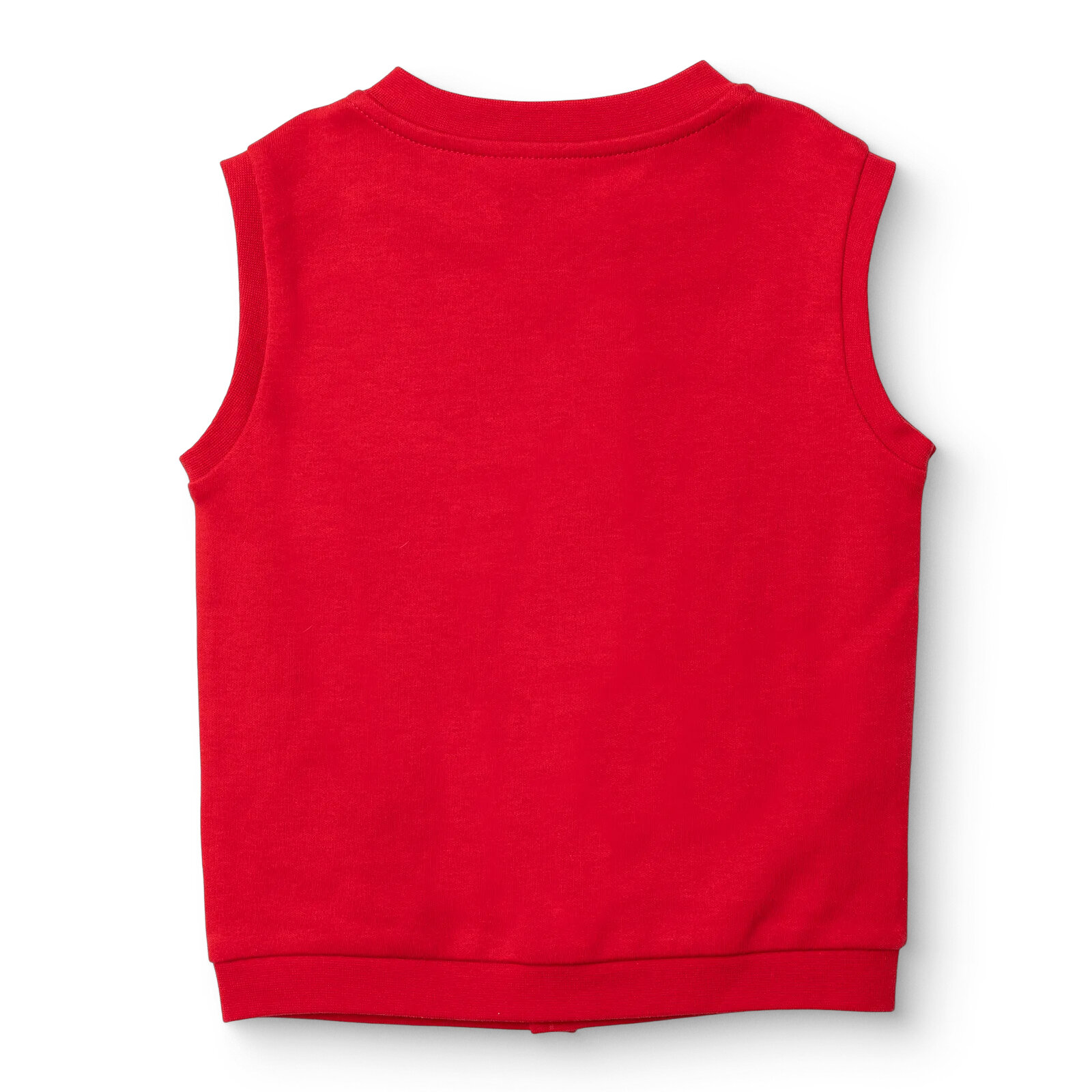 Kız Bebek Basic Yelek İnterlok Bisiklet Yaka Atlet Kol