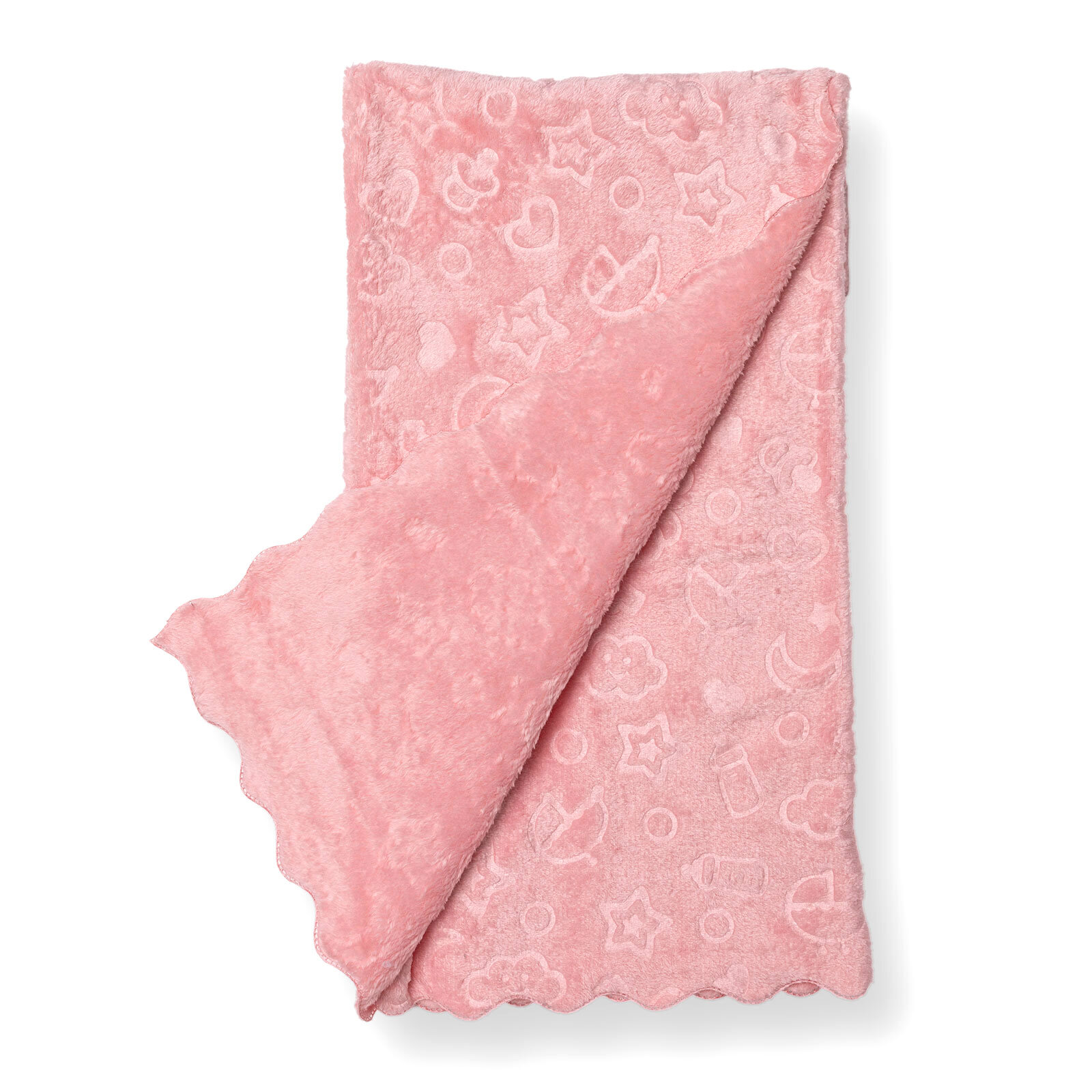 Kız Bebek Battaniye Wellsoft Örme 90 x 110cm Kız Bebek Battaniye Wellsoft Örme 90 x 110cm