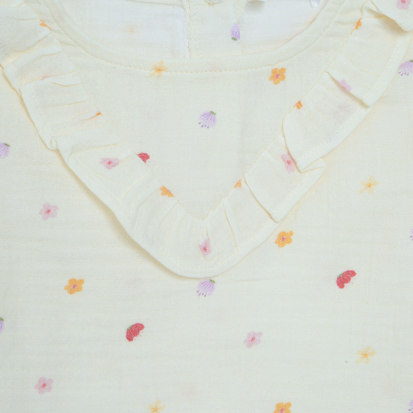 Kız Bebek Bluz Müslin Gömlek Yaka Uzun Kol Kız Bebek Bluz Müslin Gömlek Yaka Uzun Kol