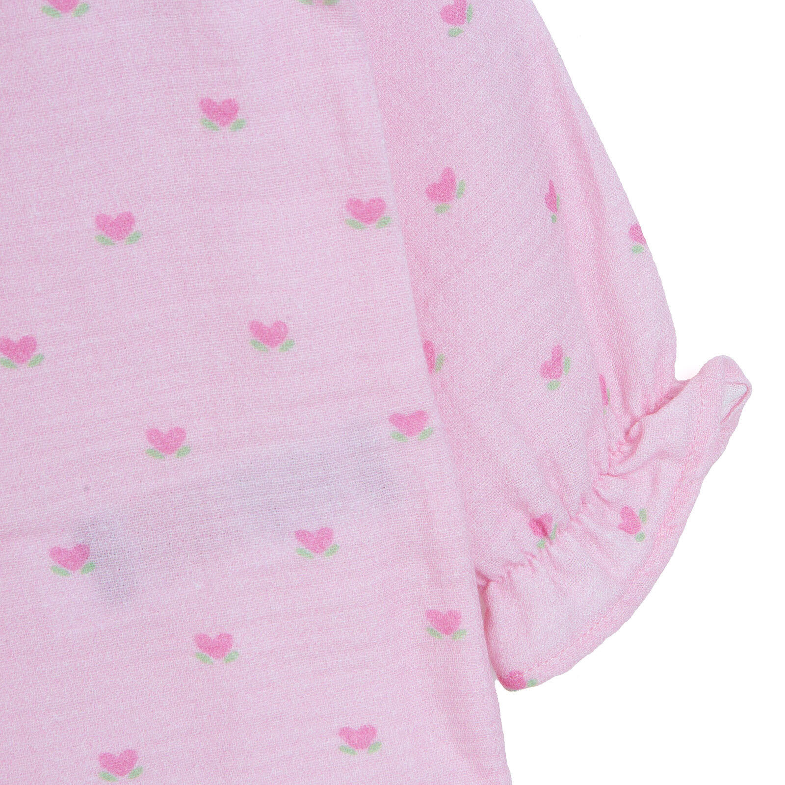 Kız Bebek Bluz Müslin Gömlek Yaka Uzun Kol