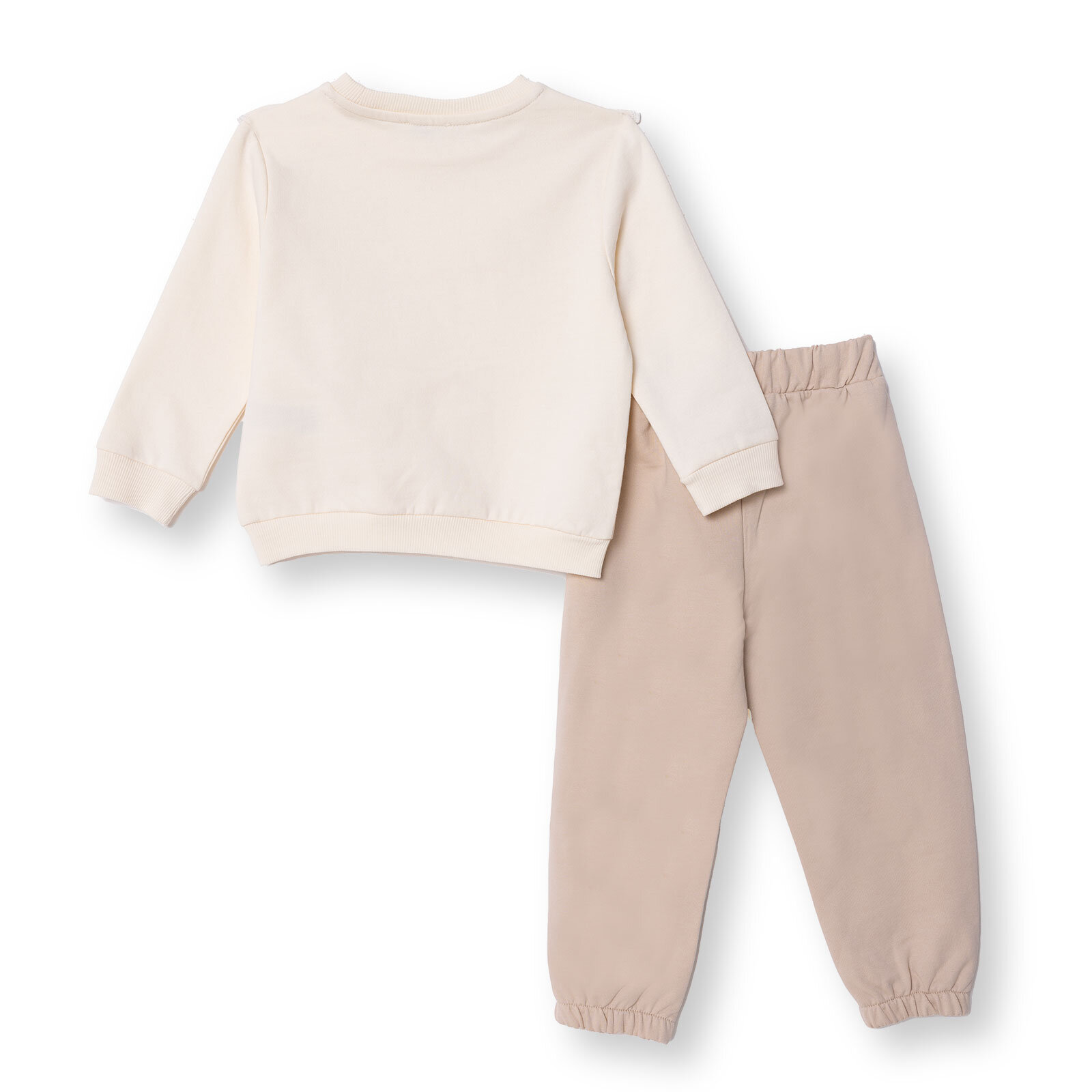 Kız Bebek Bluz - Pantolon Forest Flower Uzun Kol Lastikli