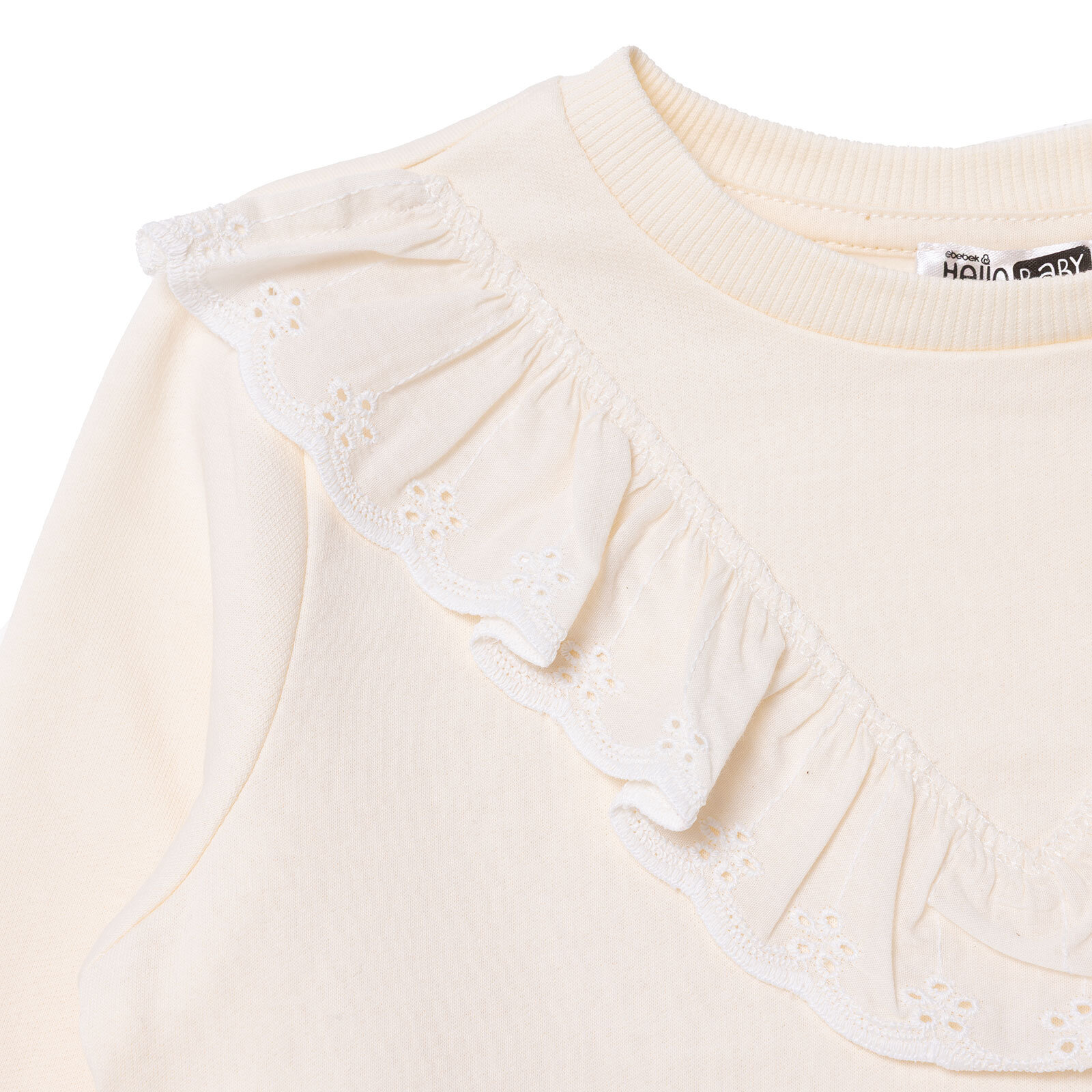 Kız Bebek Bluz - Pantolon Forest Flower Uzun Kol Lastikli