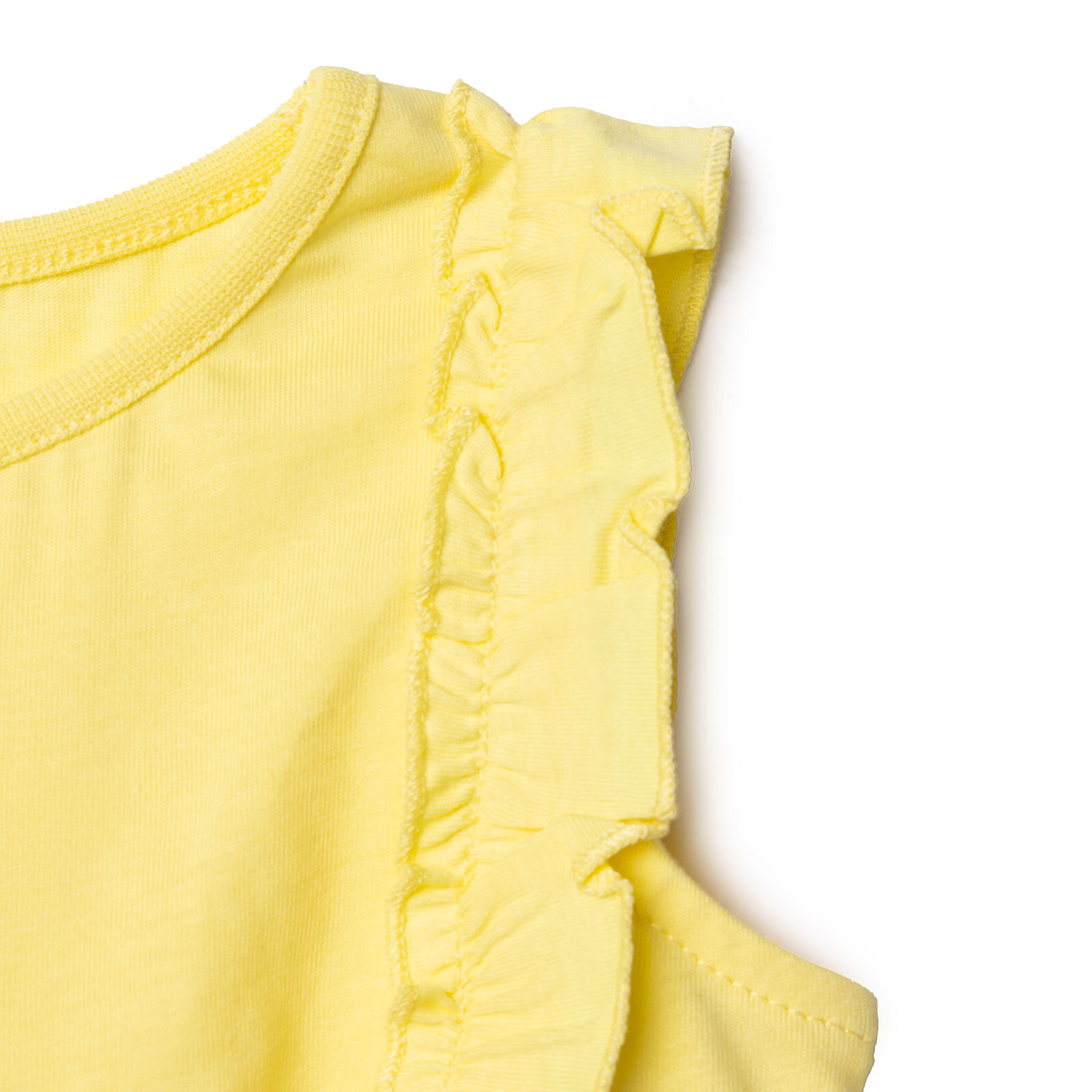 Kız Bebek Bluz-Şort Bisiklet Yaka Atlet Kol