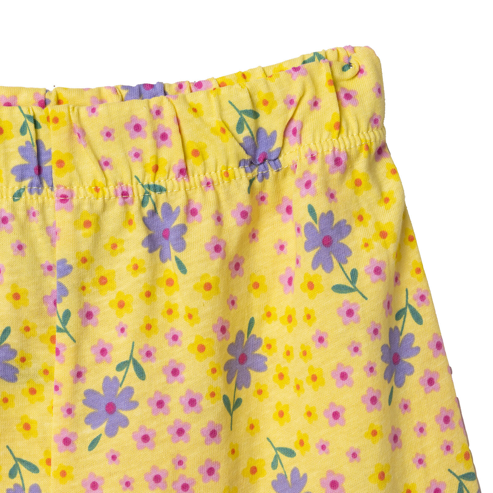 Kız Bebek Bluz-Şort Bisiklet Yaka Atlet Kol