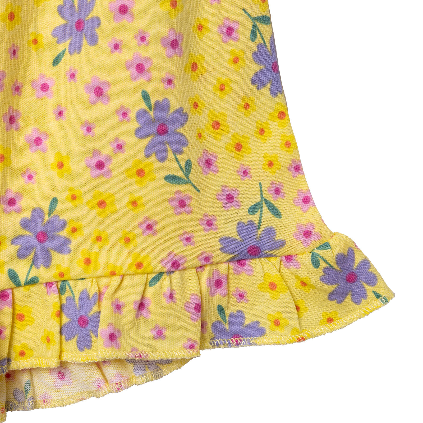 Kız Bebek Bluz-Şort Bisiklet Yaka Atlet Kol