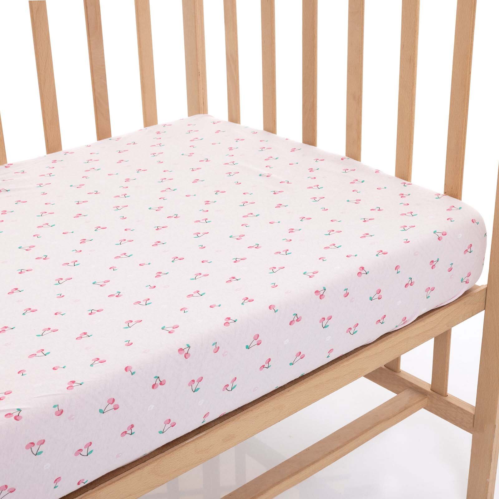 Kız Bebek Çarşaf İnterlok 70 x 140cm