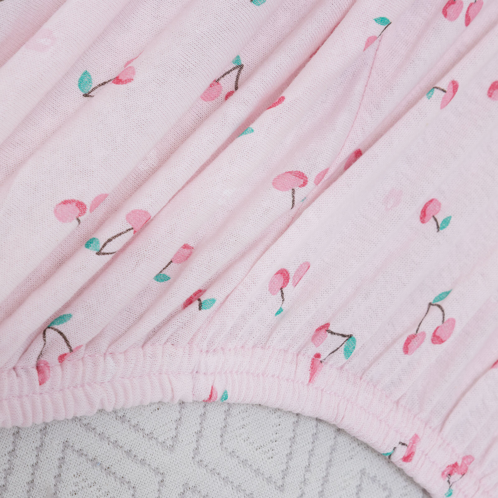 Kız Bebek Çarşaf İnterlok 70 x 140cm