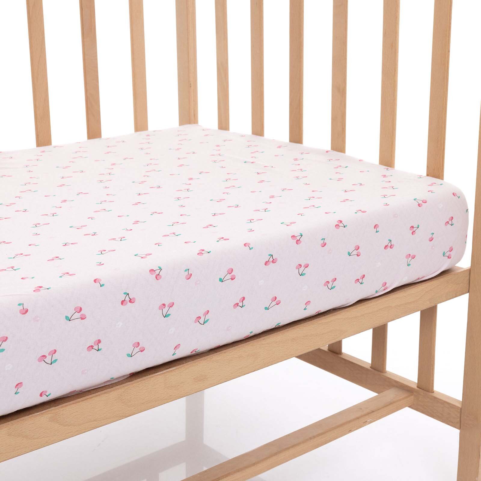 Kız Bebek Çarşaf İnterlok 70 x 140cm