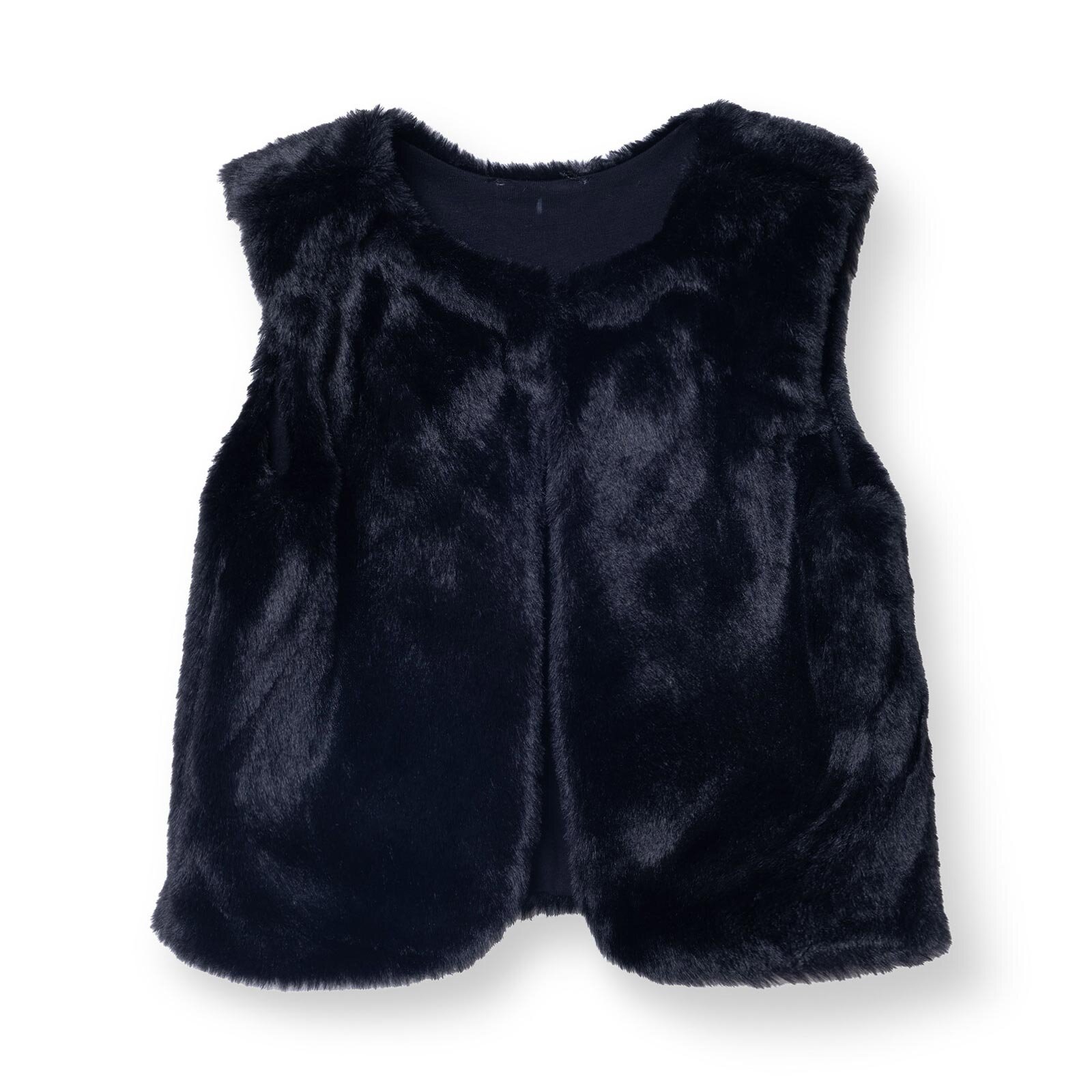 Kız Bebek Chic Yelek Bisiklet Yaka Kısa Kol