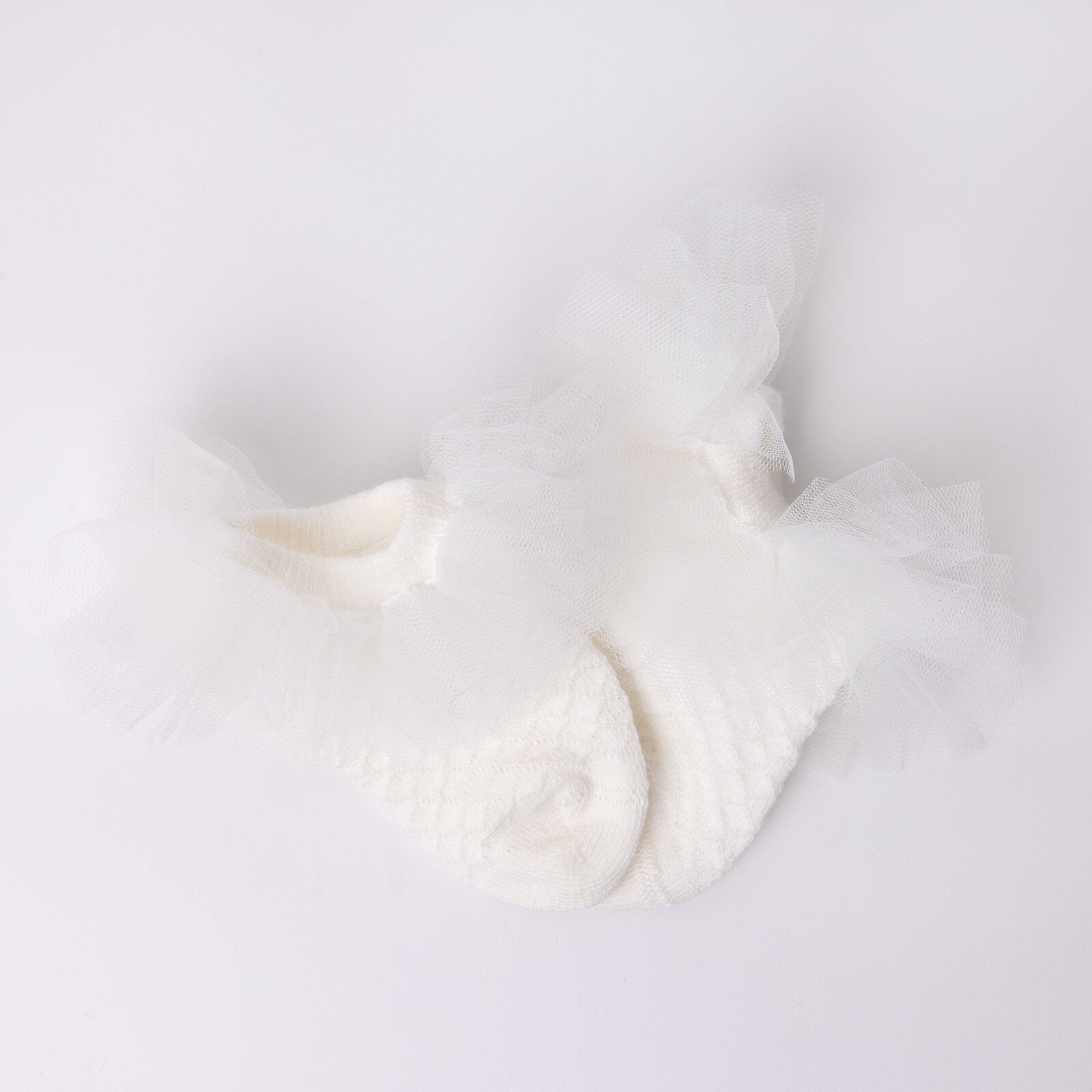 Kız Bebek Dantelli Çorap